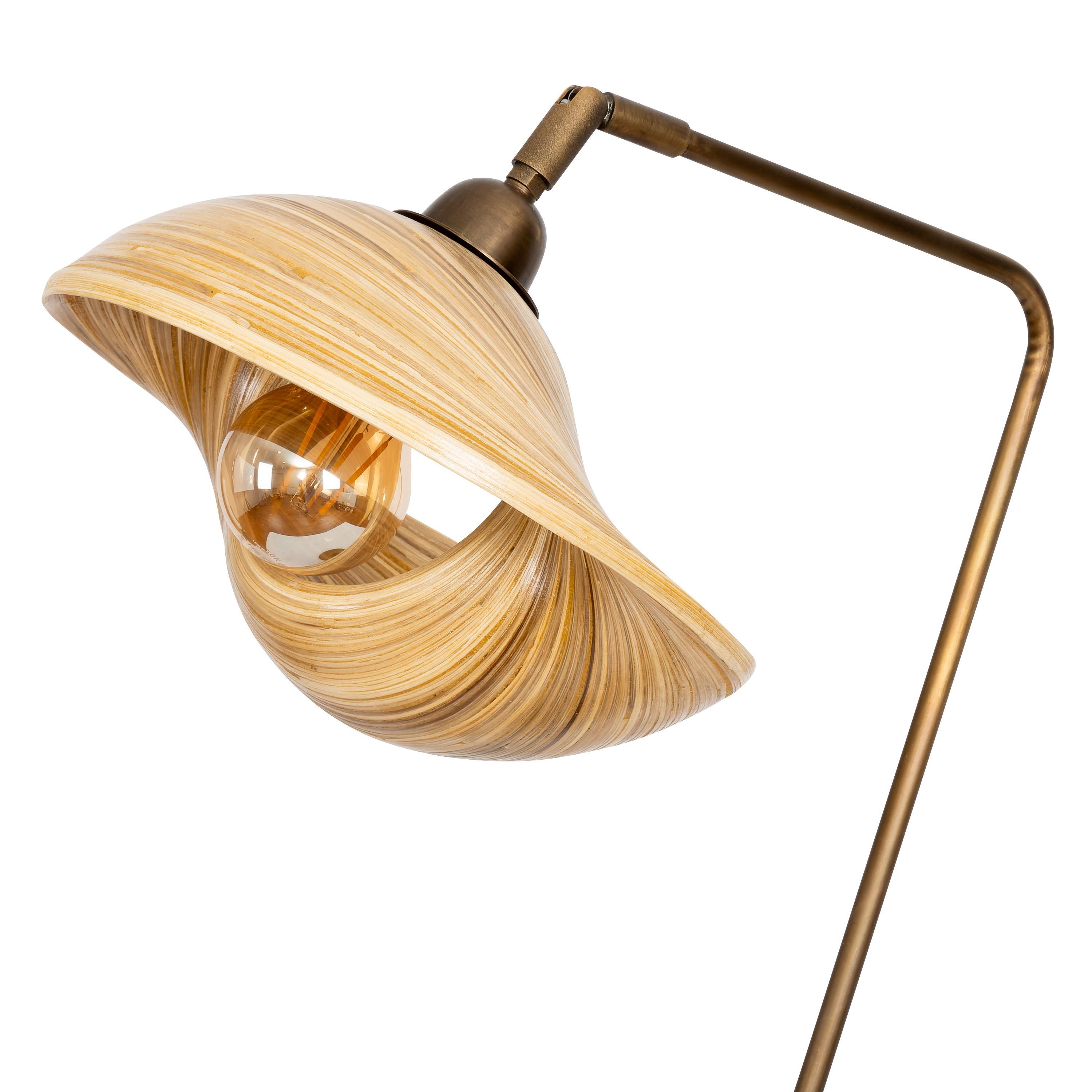 Bambu Masa Aydınlatması  60 cm × 25 cm × 35 cm