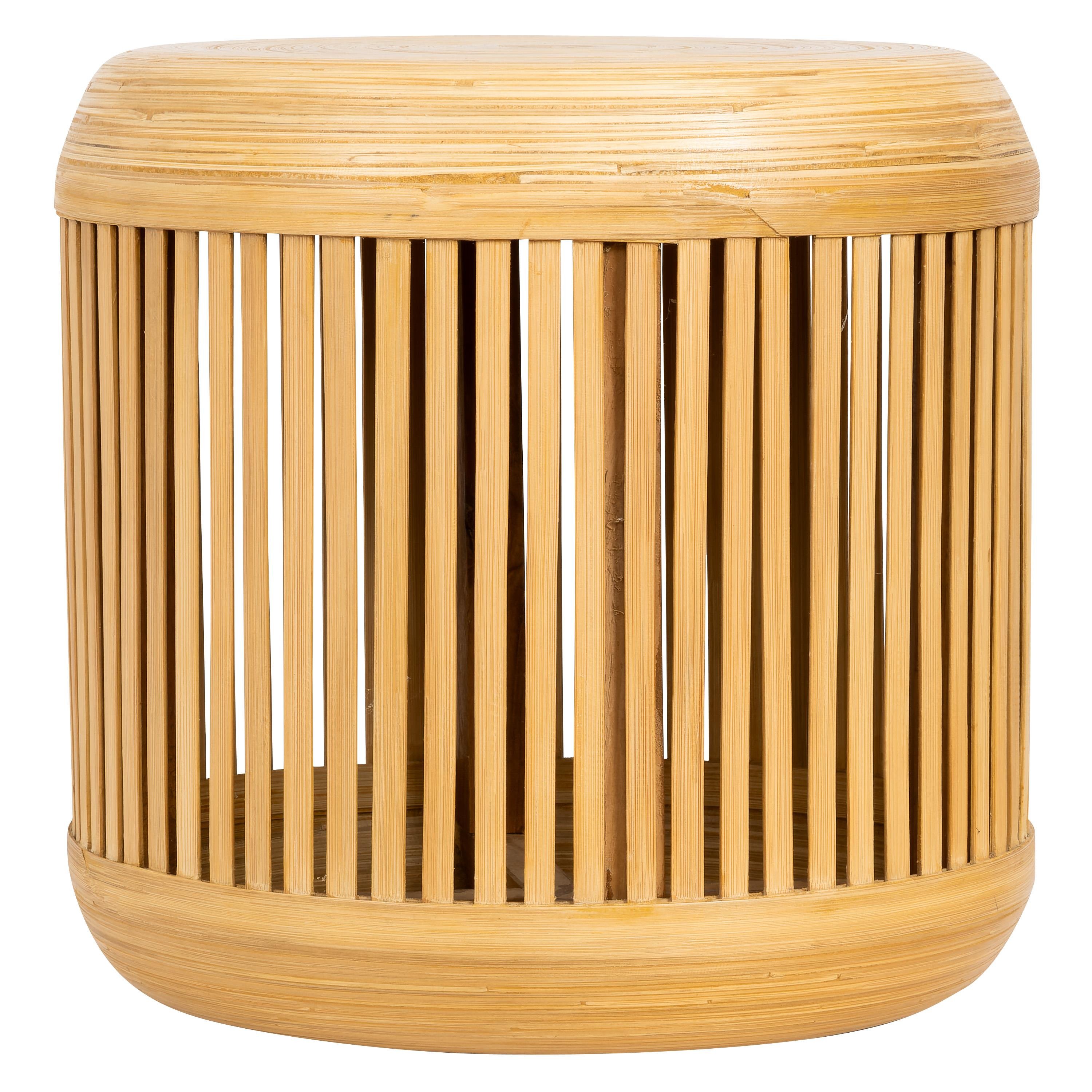 Bambu Orta Sehpa (40 x 40 x 40 cm)