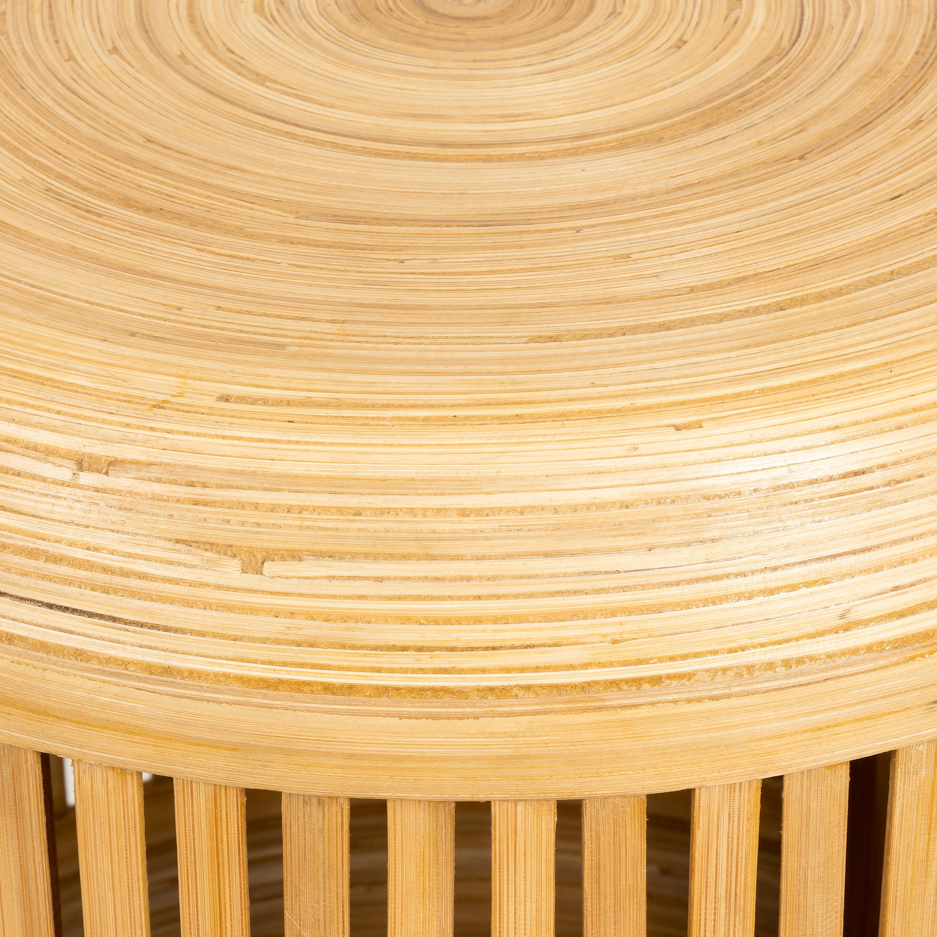 Bambu Orta Sehpa (40 x 40 x 40 cm)