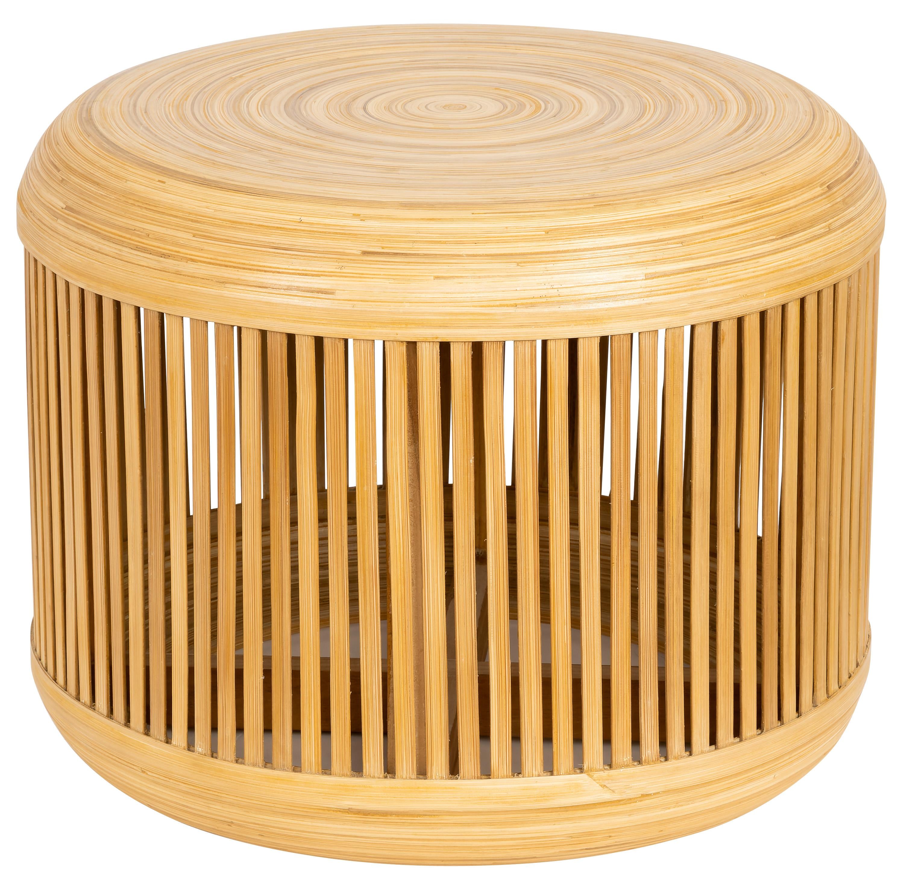 Bambu Orta Sehpa (50 x 50 x 40 cm)