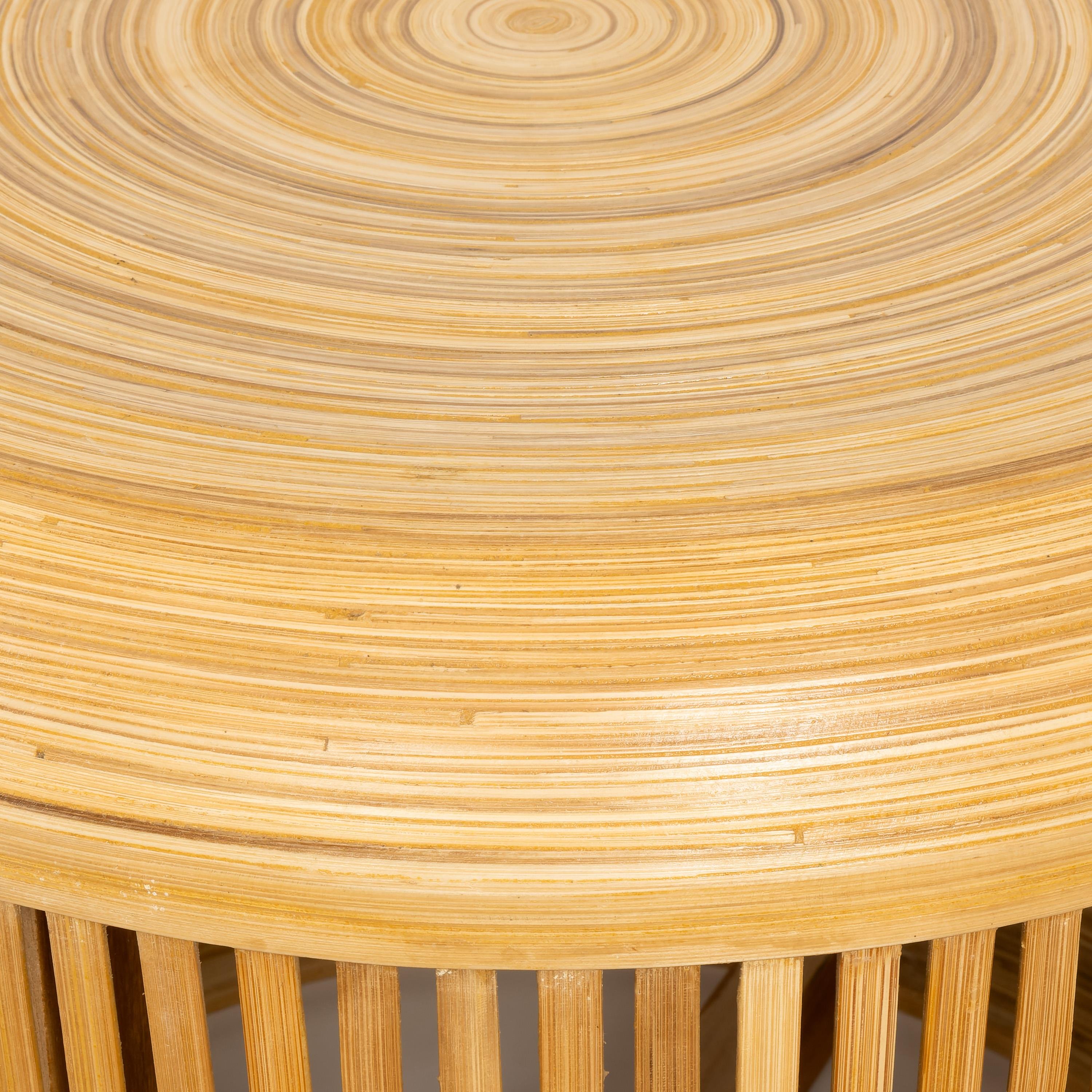 Bambu Orta Sehpa (50 x 50 x 40 cm)