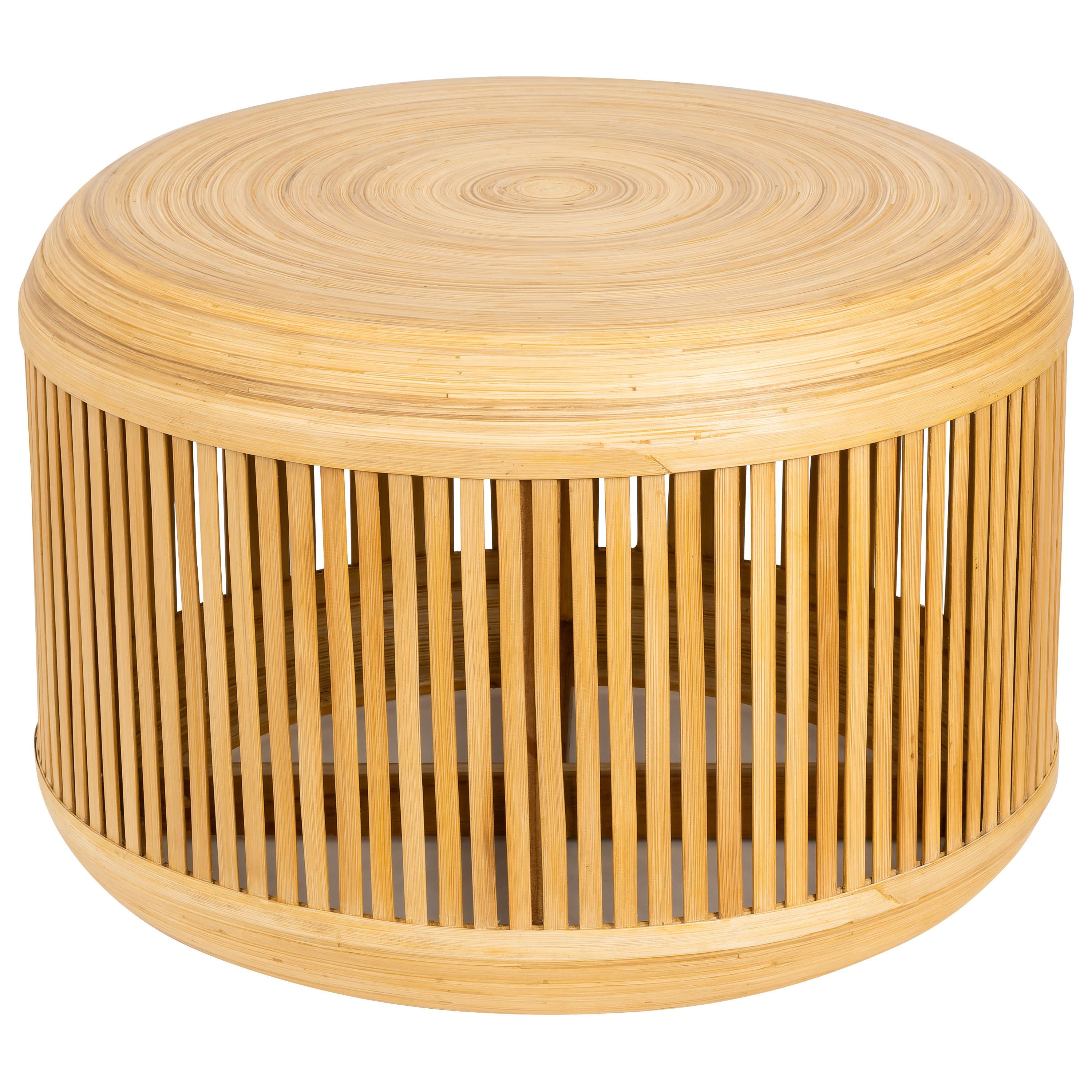 Bambu Orta Sehpa (60 x 60 x 40 cm)