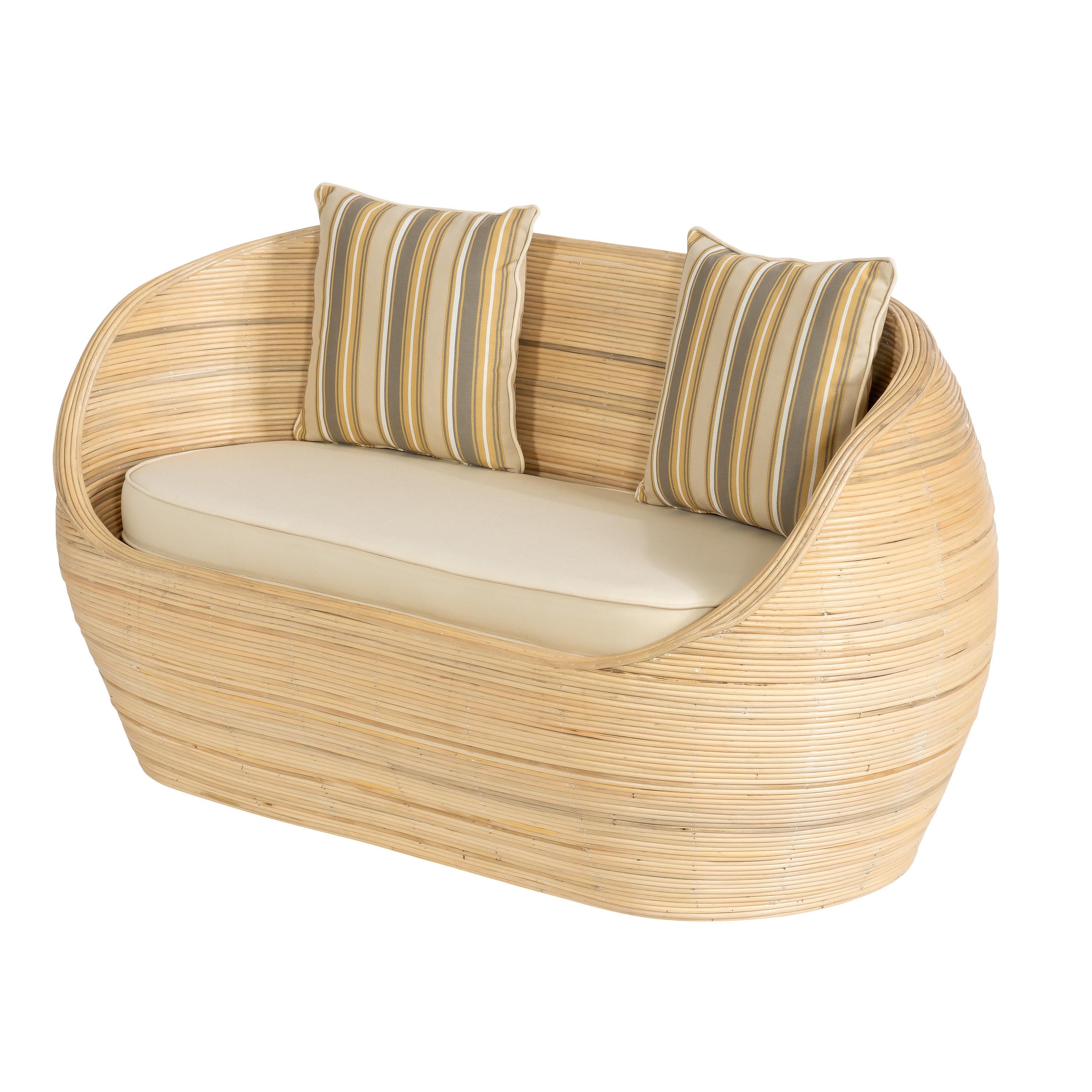 Bambu Oturma Takımı (2 Tek Kişilik +1 İki Kişilik + 1 Kahve Masası)