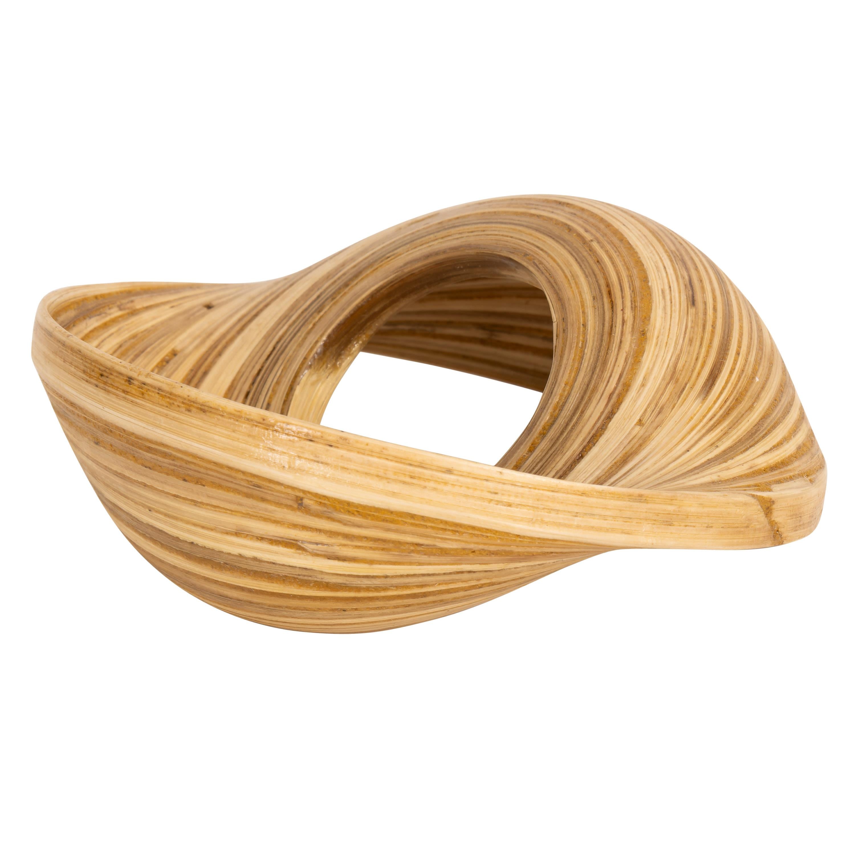 Bambu Peçete Halkası 10 cm  6 lı Set