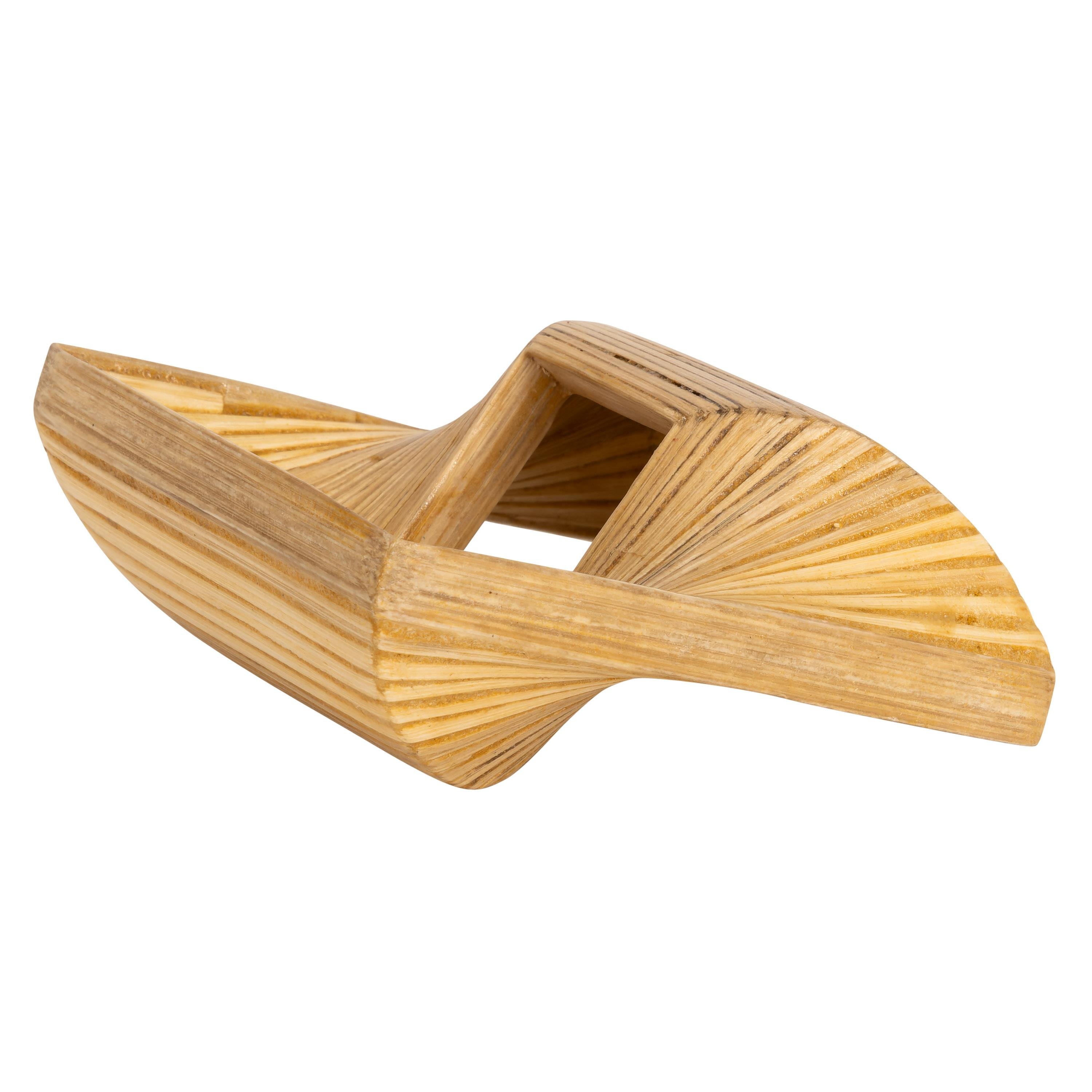 Bambu Peçete Halkası Kare Form 10 cm x 10 cm  6 lı Set