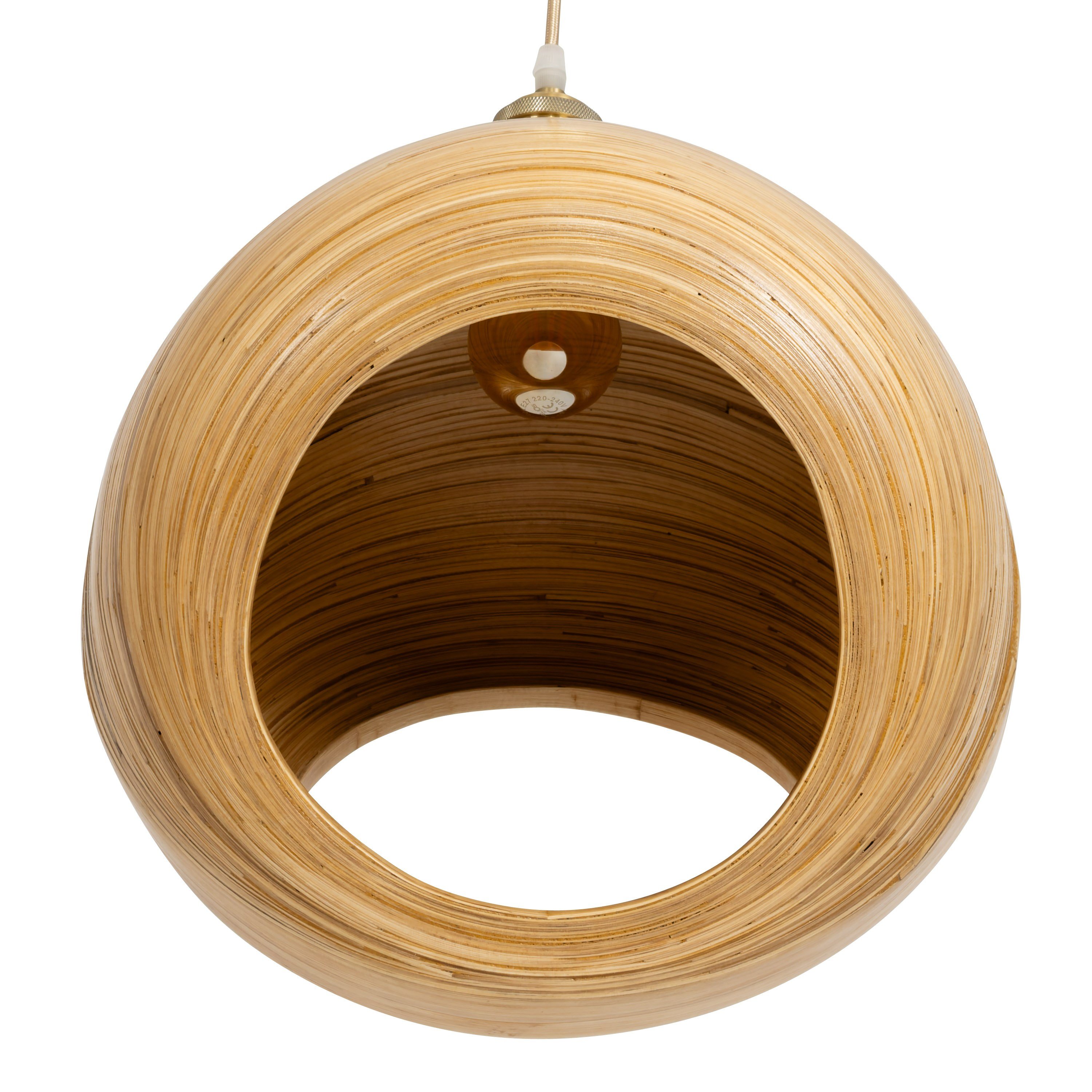 Bambu Sarkıt İstiridye Form Aydınlatma Ç.35 cm