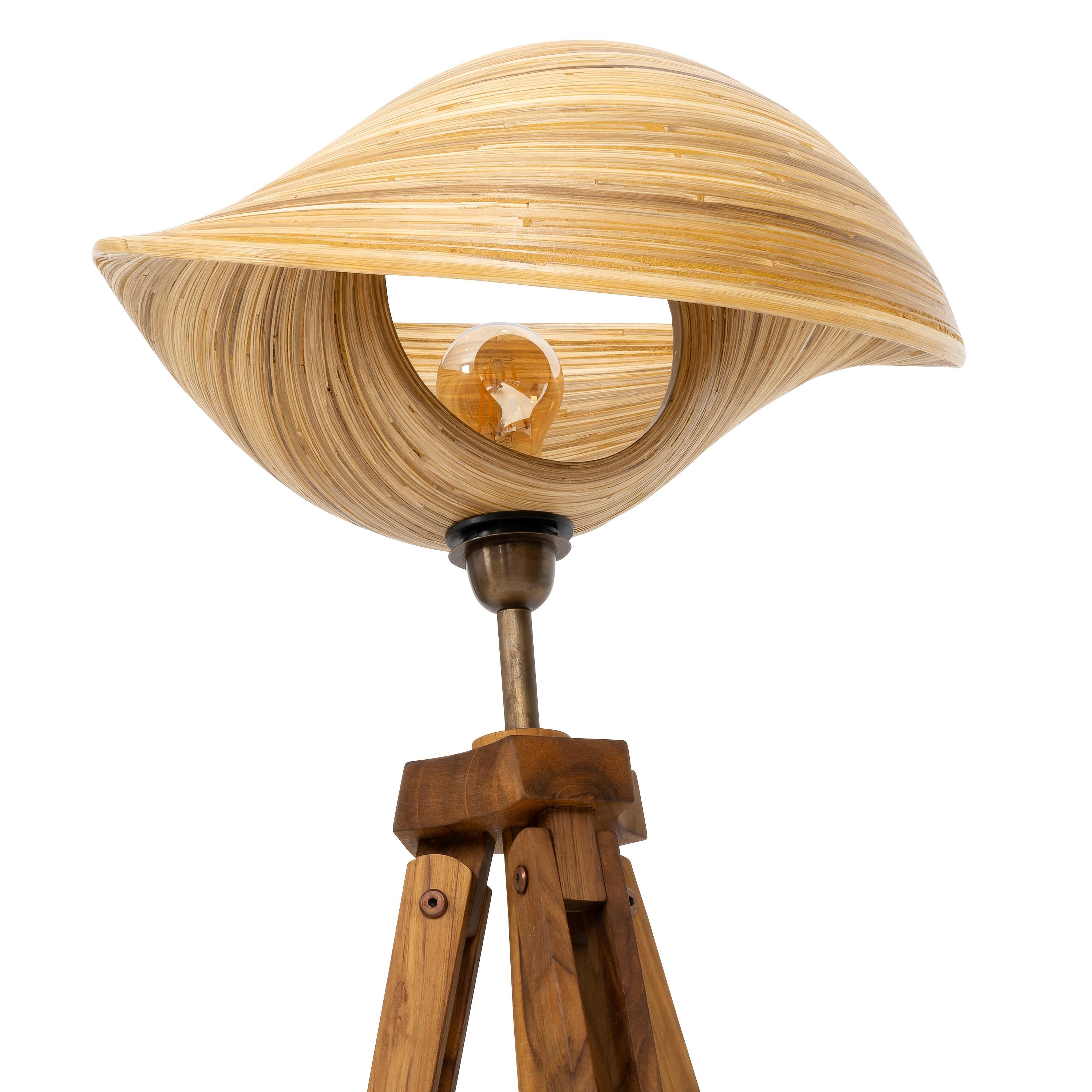 Bambu Tripod Aydınlatma  95 cm × 40 cm × 40 cm