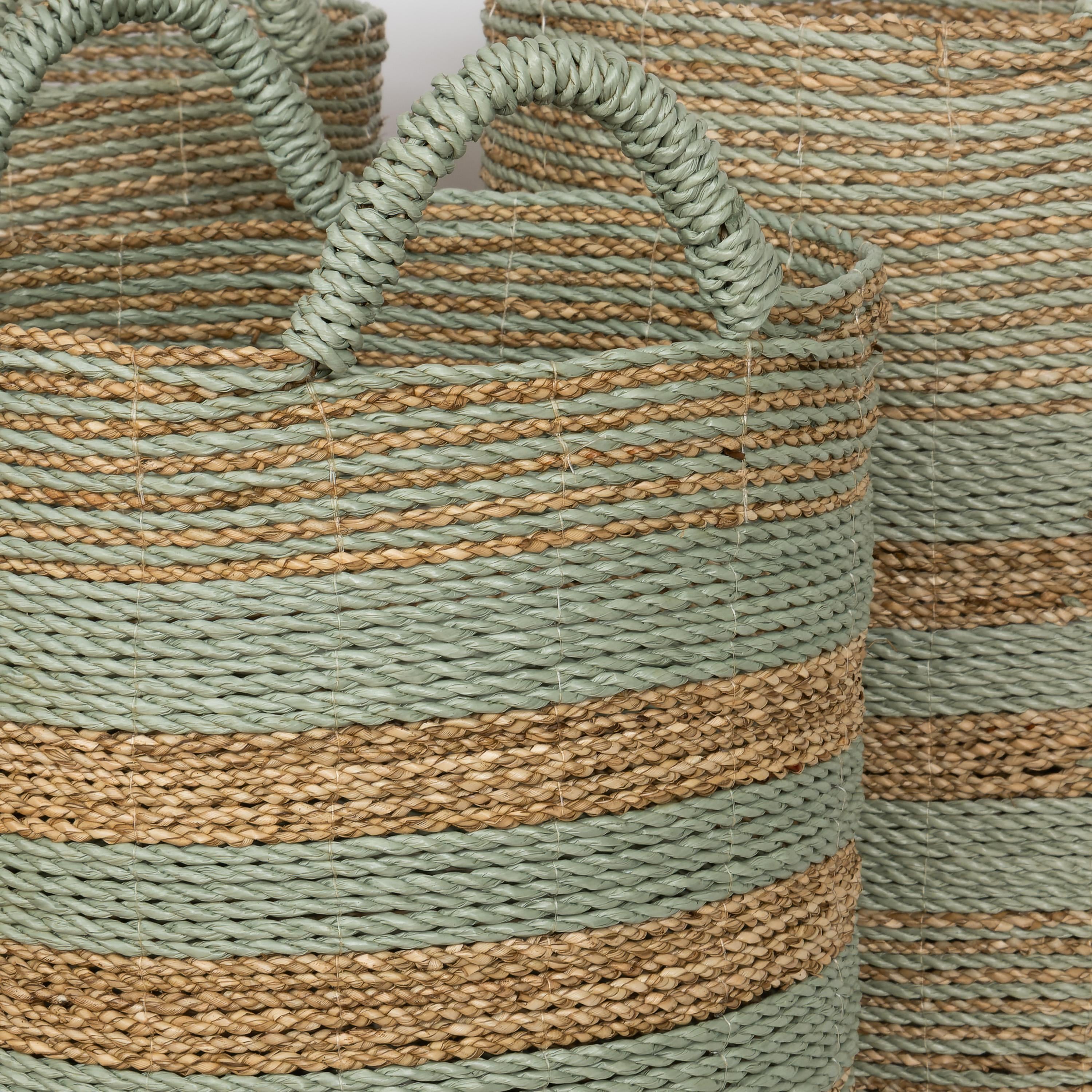Çamaşır Sepeti 4 lü  Aqua Naturel