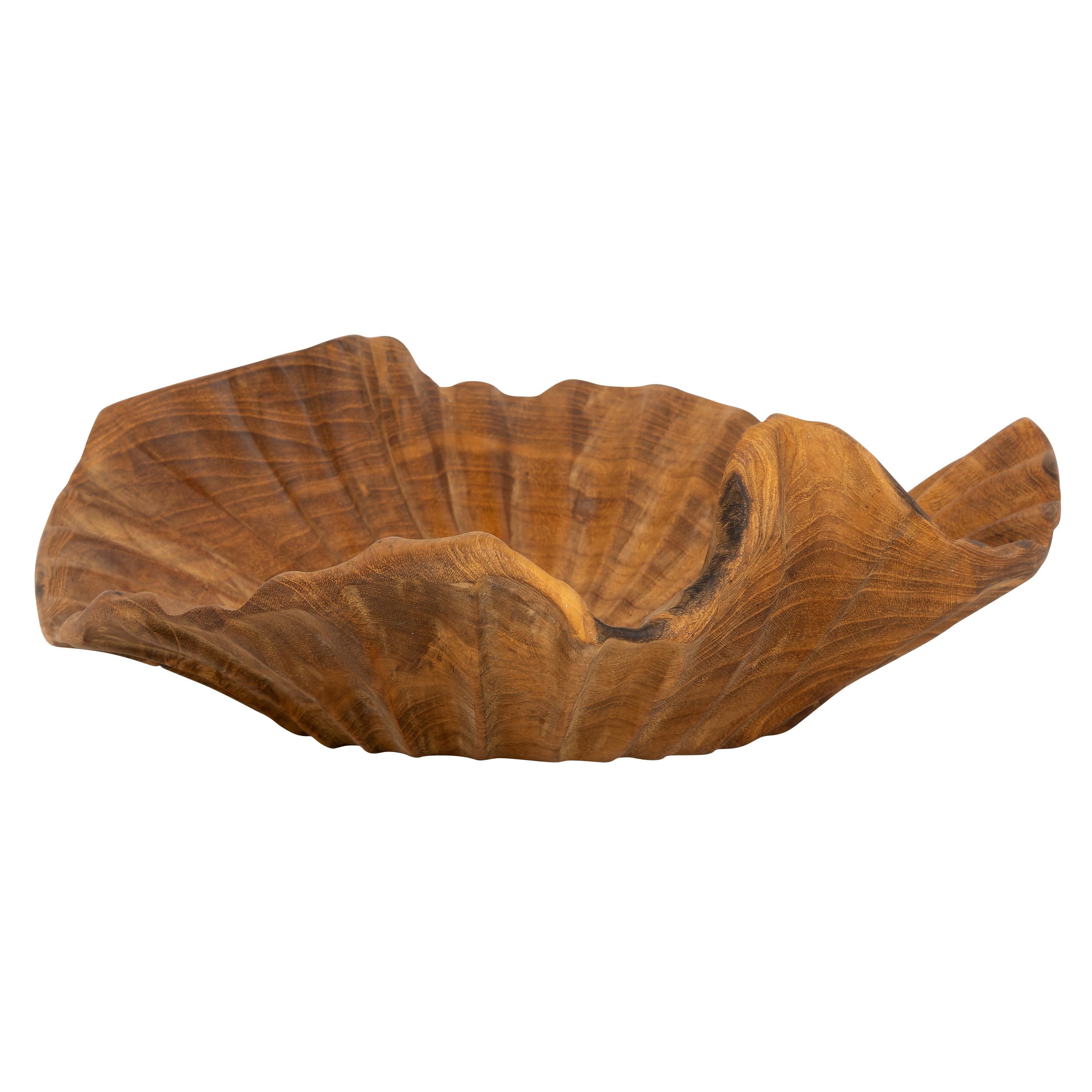 Dekoratif Gondol Lotus Teak D.20 cm