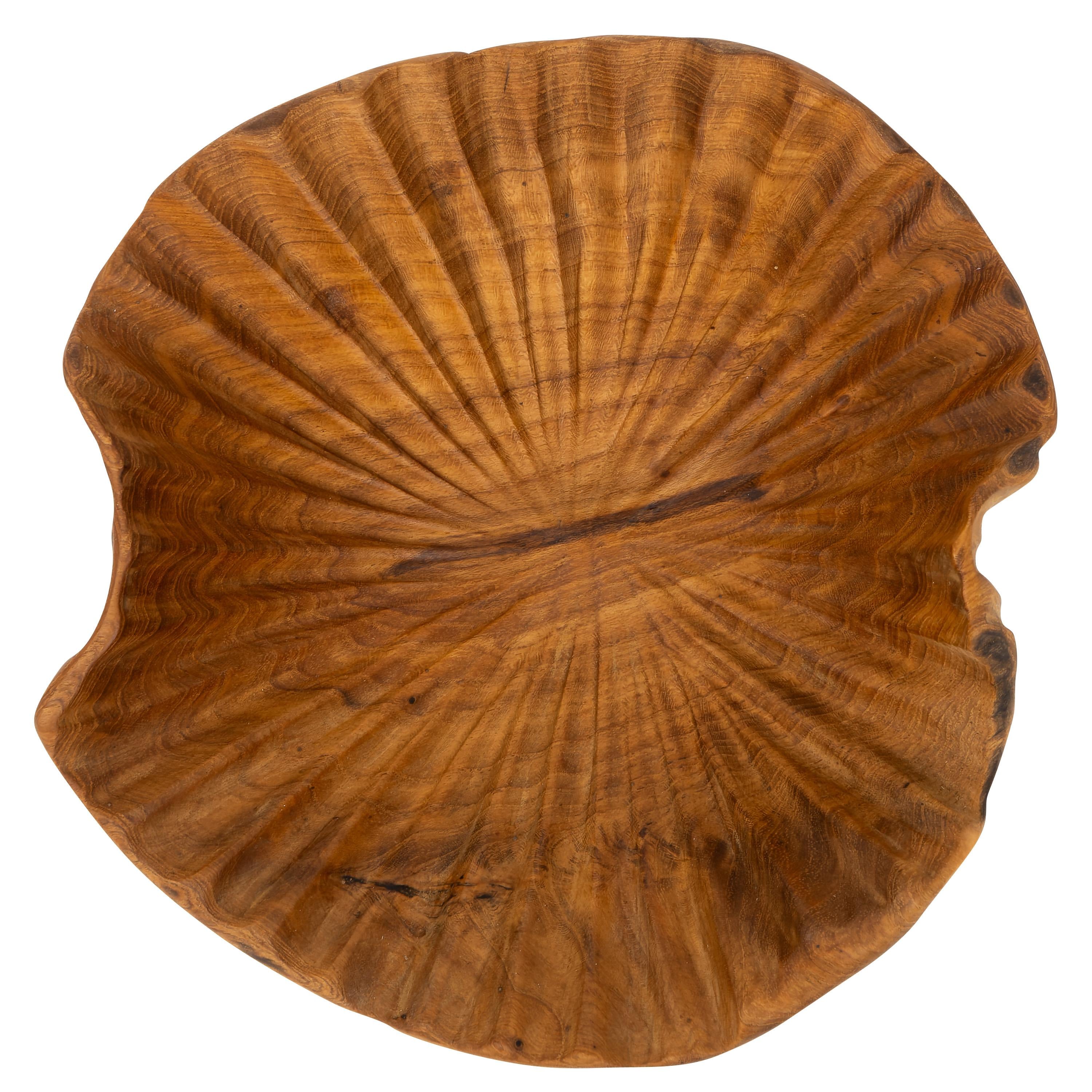 Dekoratif Gondol Lotus Teak D.20 cm