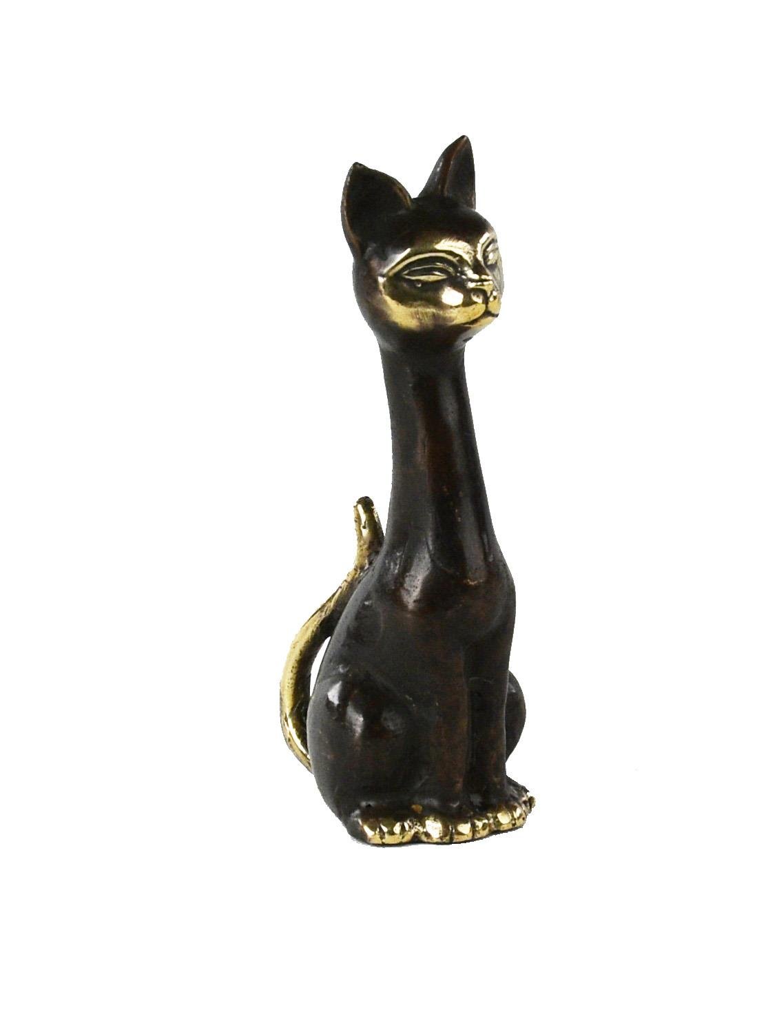 Dekoratif Prinç  Kedi  Altın
