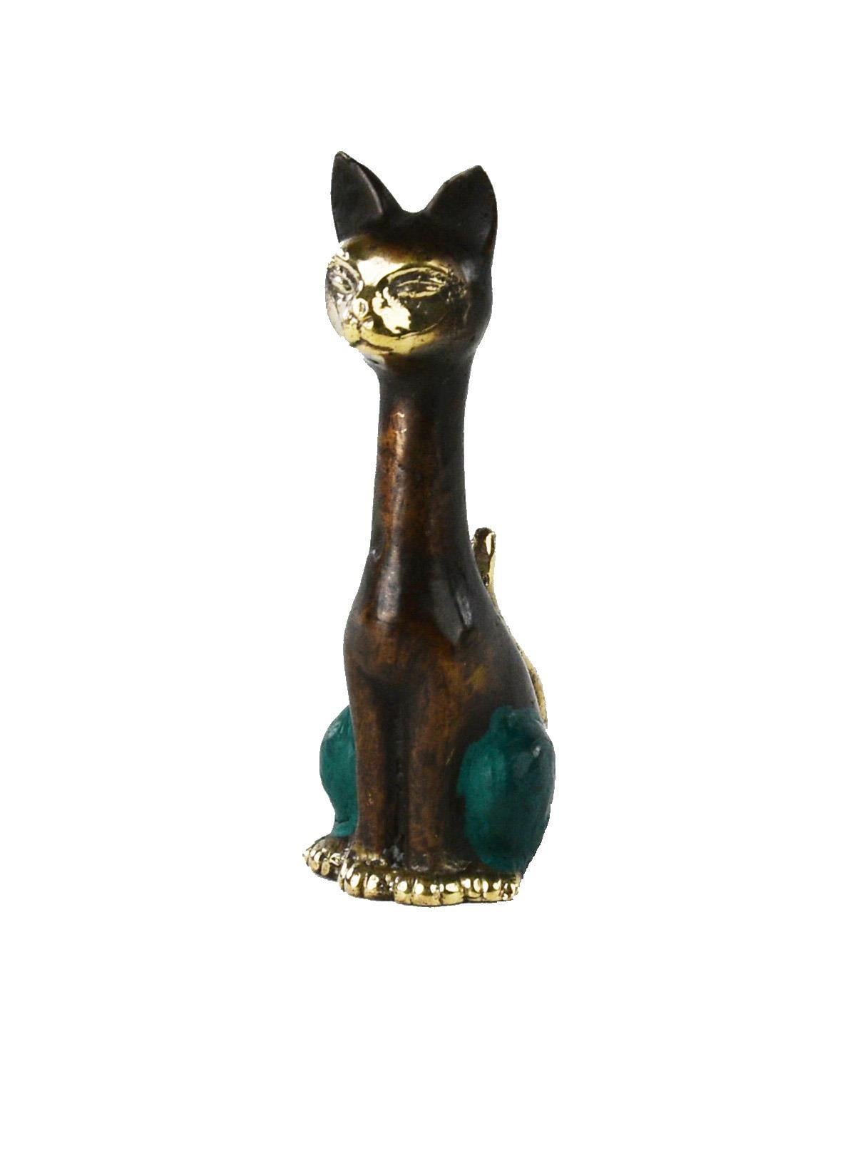 Dekoratif Prinç  Kedi  Altın