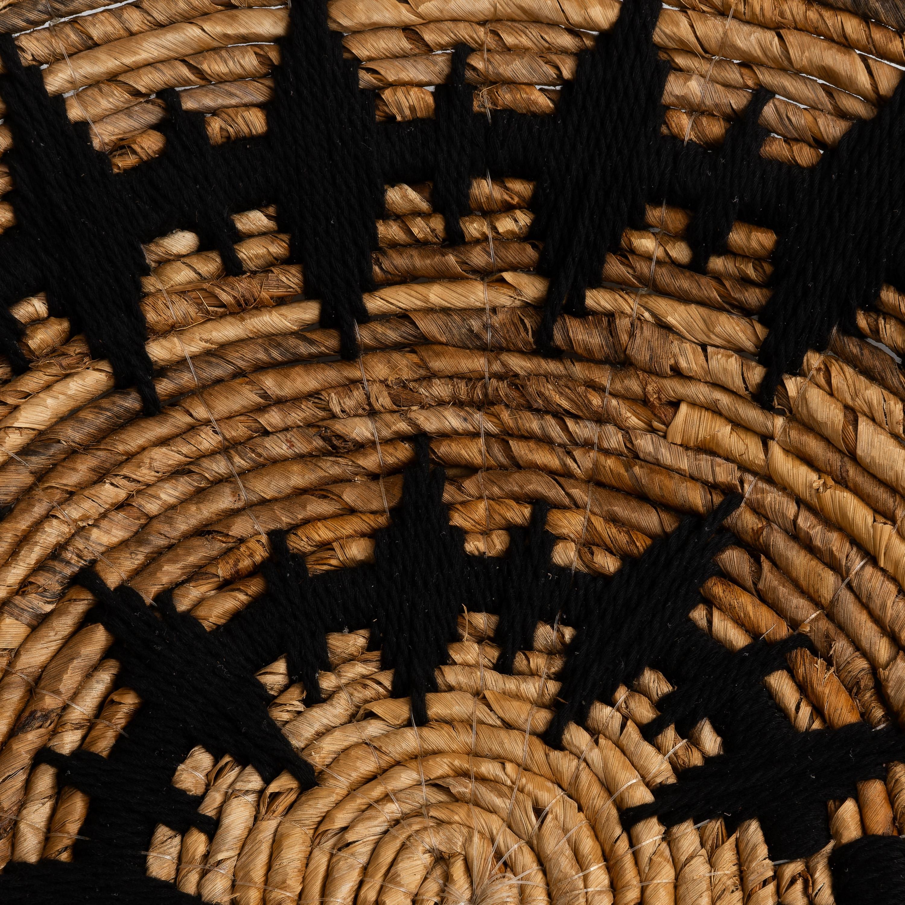 Duvar Dekorasyonu 3 lü  Siyah Naturel (40-50-60 cm)