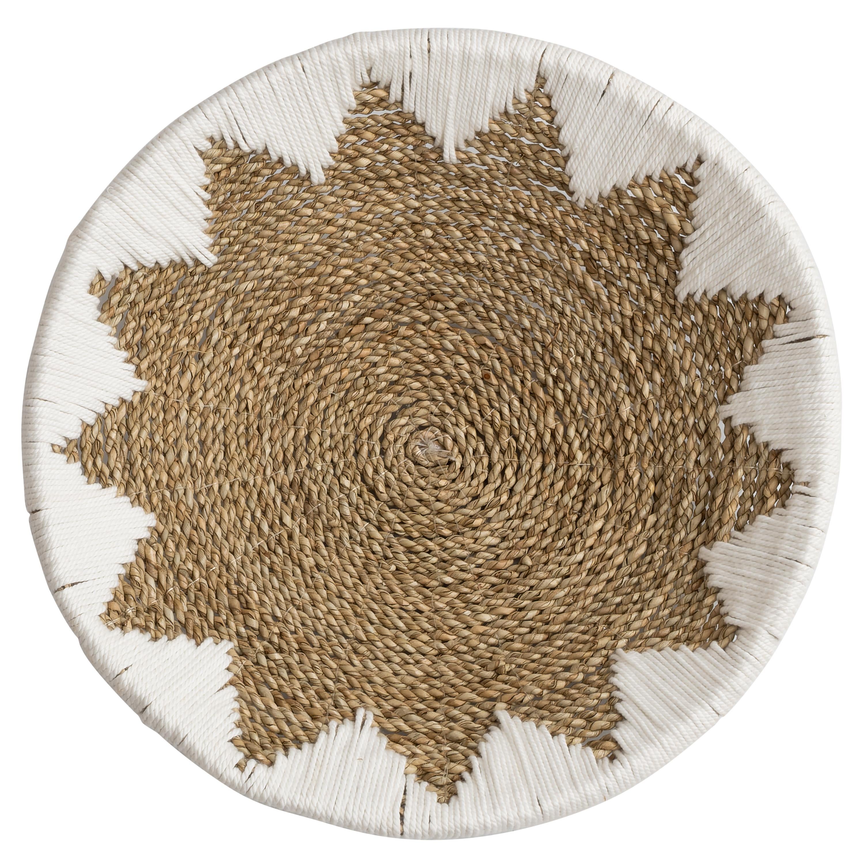 Duvar Dekorasyonu   Beyaz Naturel (40 cm)