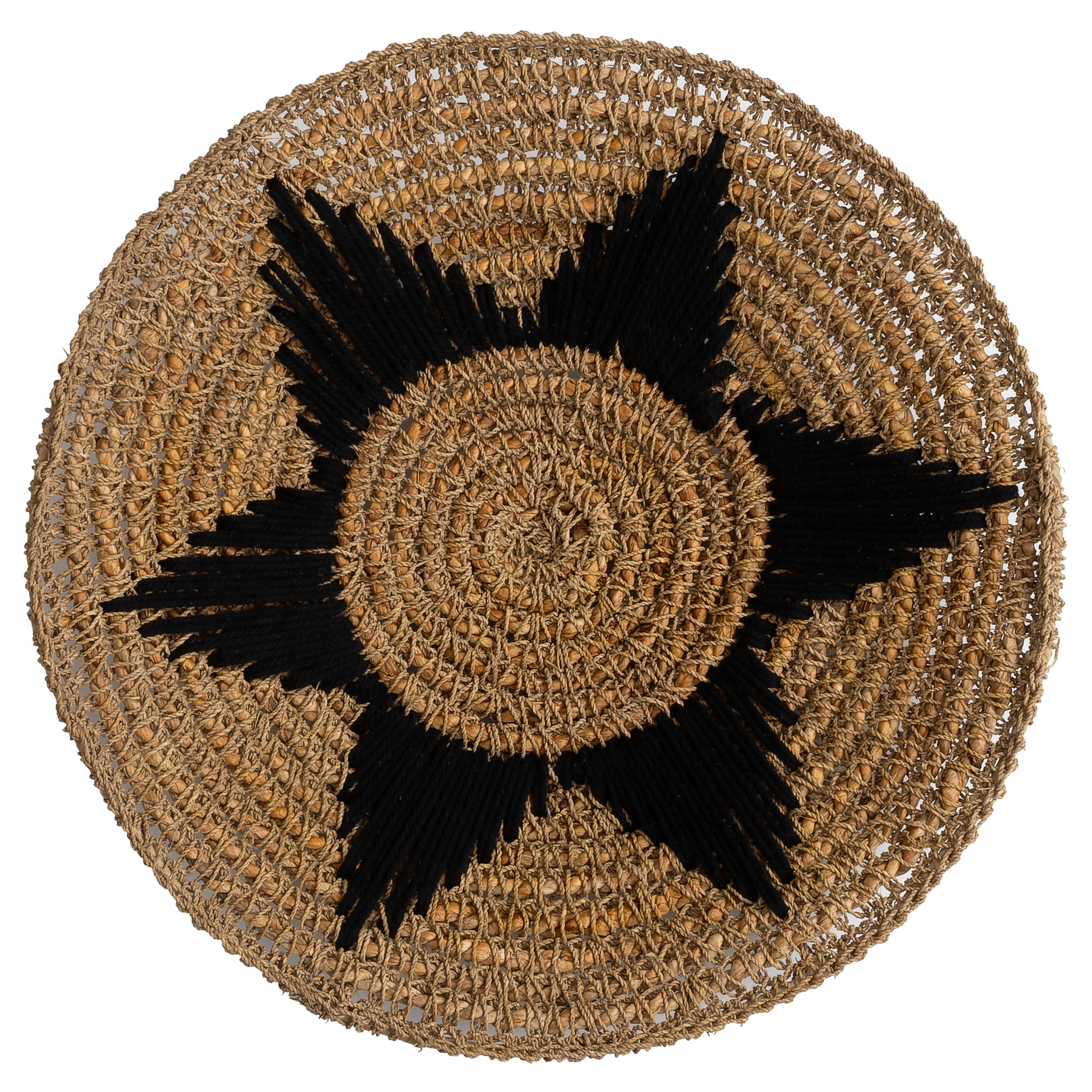 Duvar Dekorasyonu  Siyah Naturel (40 cm)