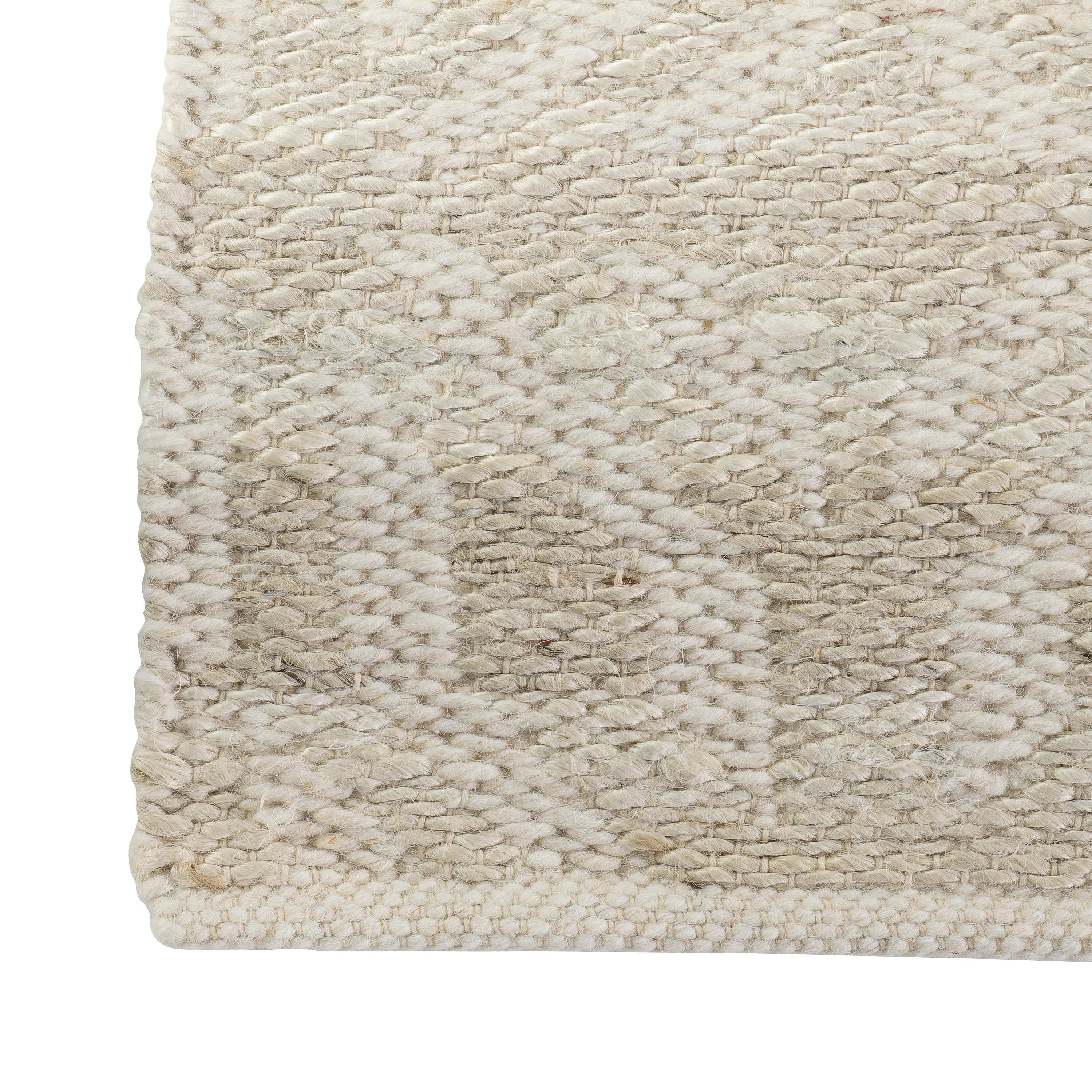 Halı Luna Jakarlı Dokuma Yün + Jüt 160 cm x 230 cm