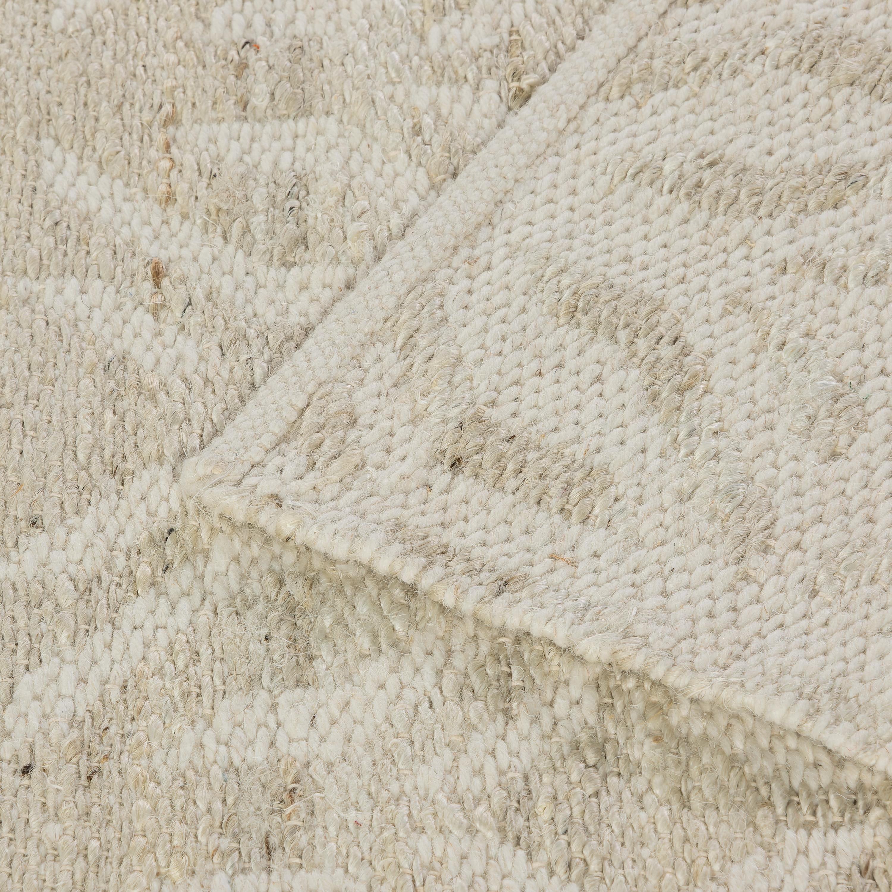 Halı Luna Jakarlı Dokuma Yün + Jüt 160 cm x 230 cm