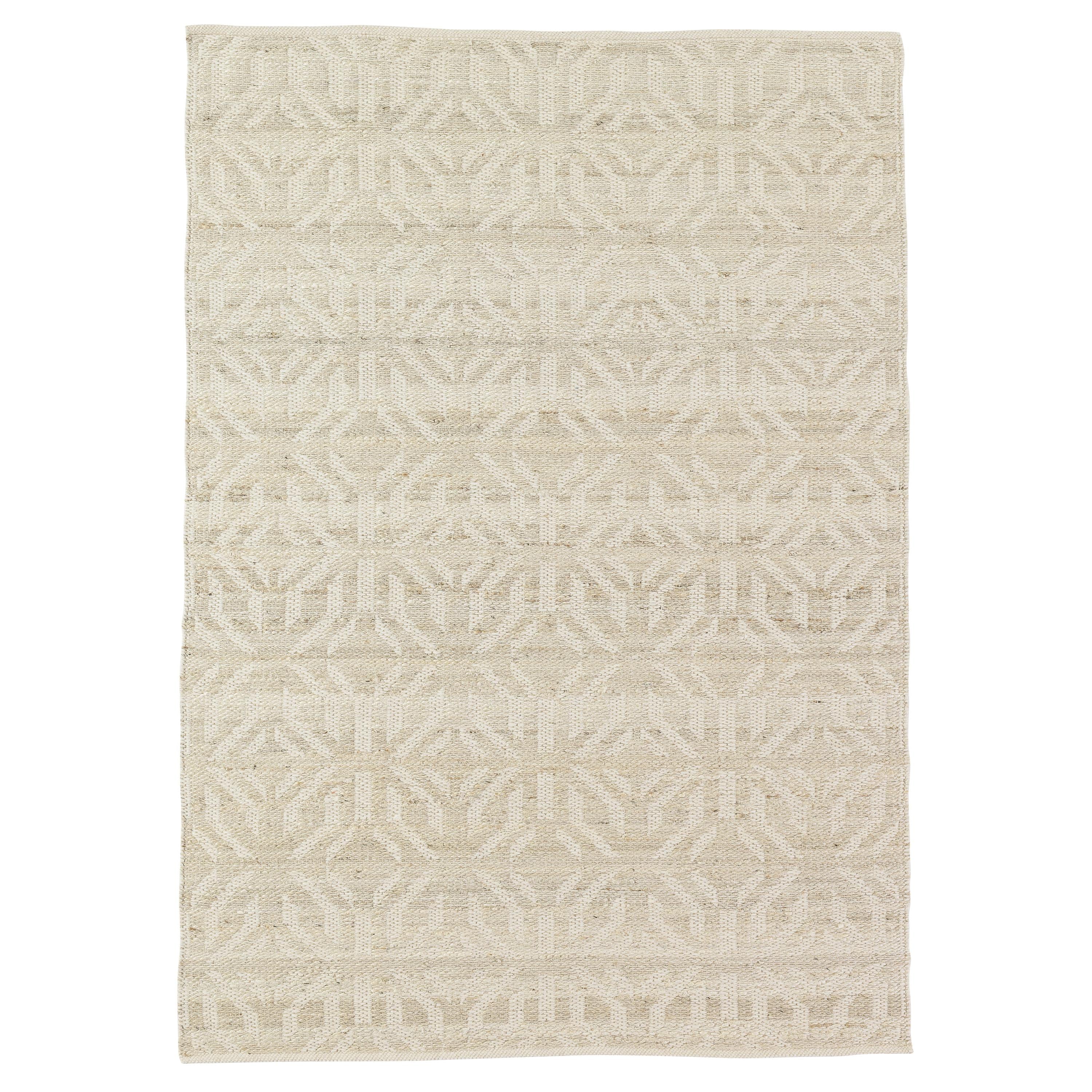 Halı Luna Jakarlı Dokuma Yün + Jüt 160 cm x 230 cm