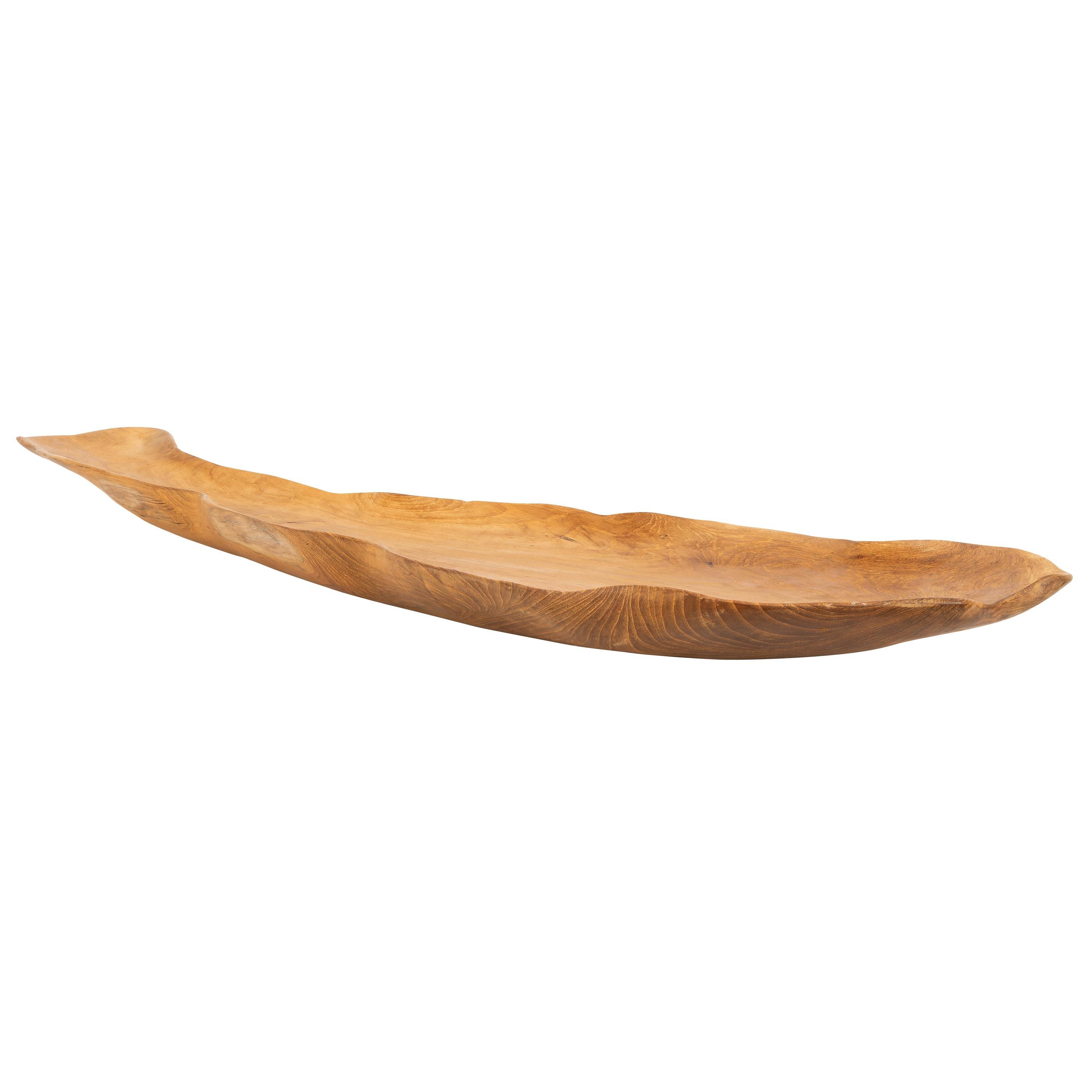 Kayık Teak Naturel  70 cm x 23 cm