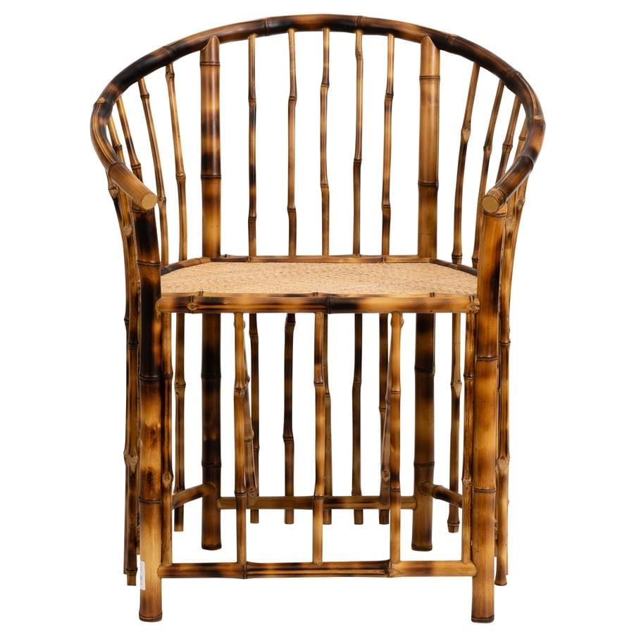 Koltuk Bambu Naturel Rattan M