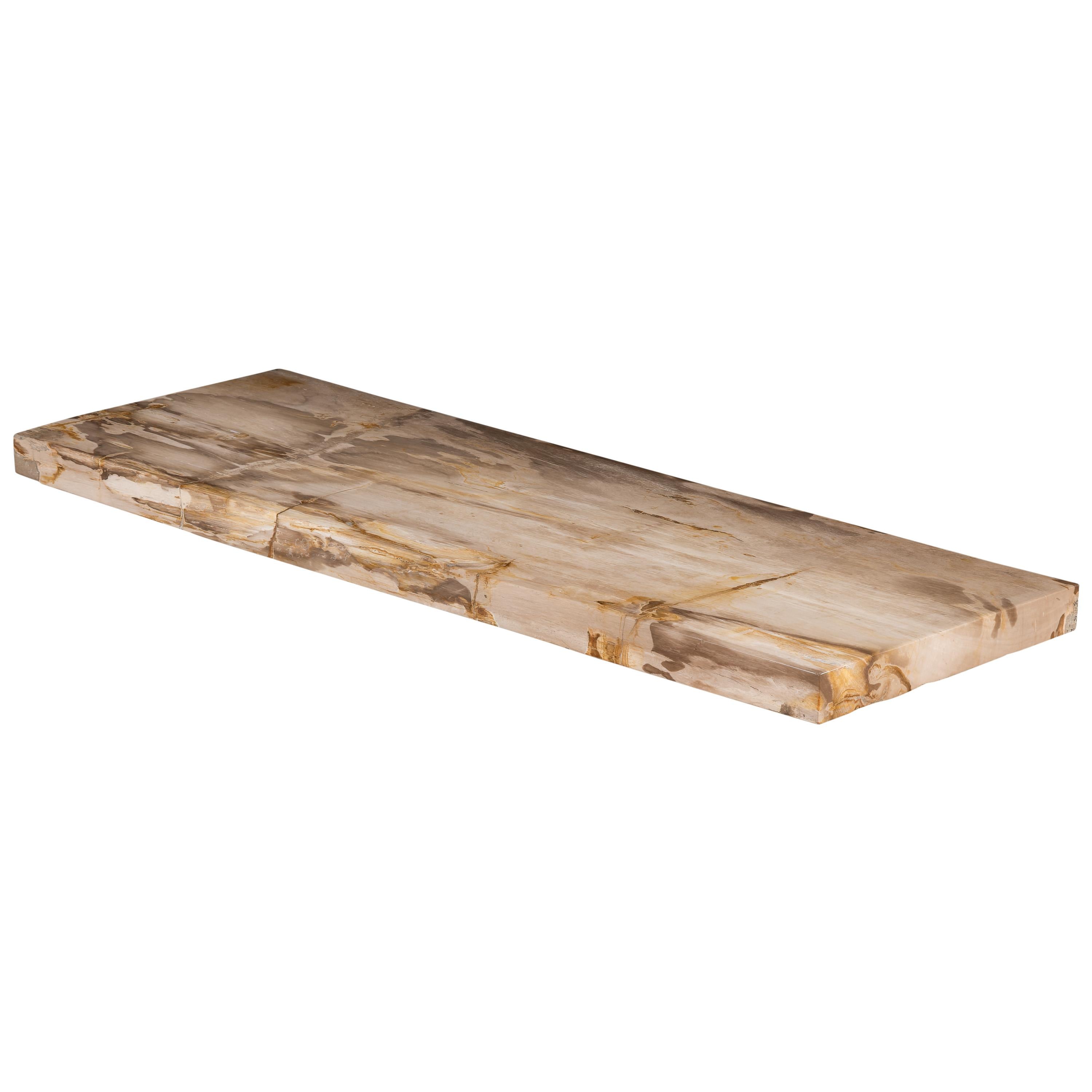 Konsol Fosil Ağaç -117 cm x 40 x 5 cm