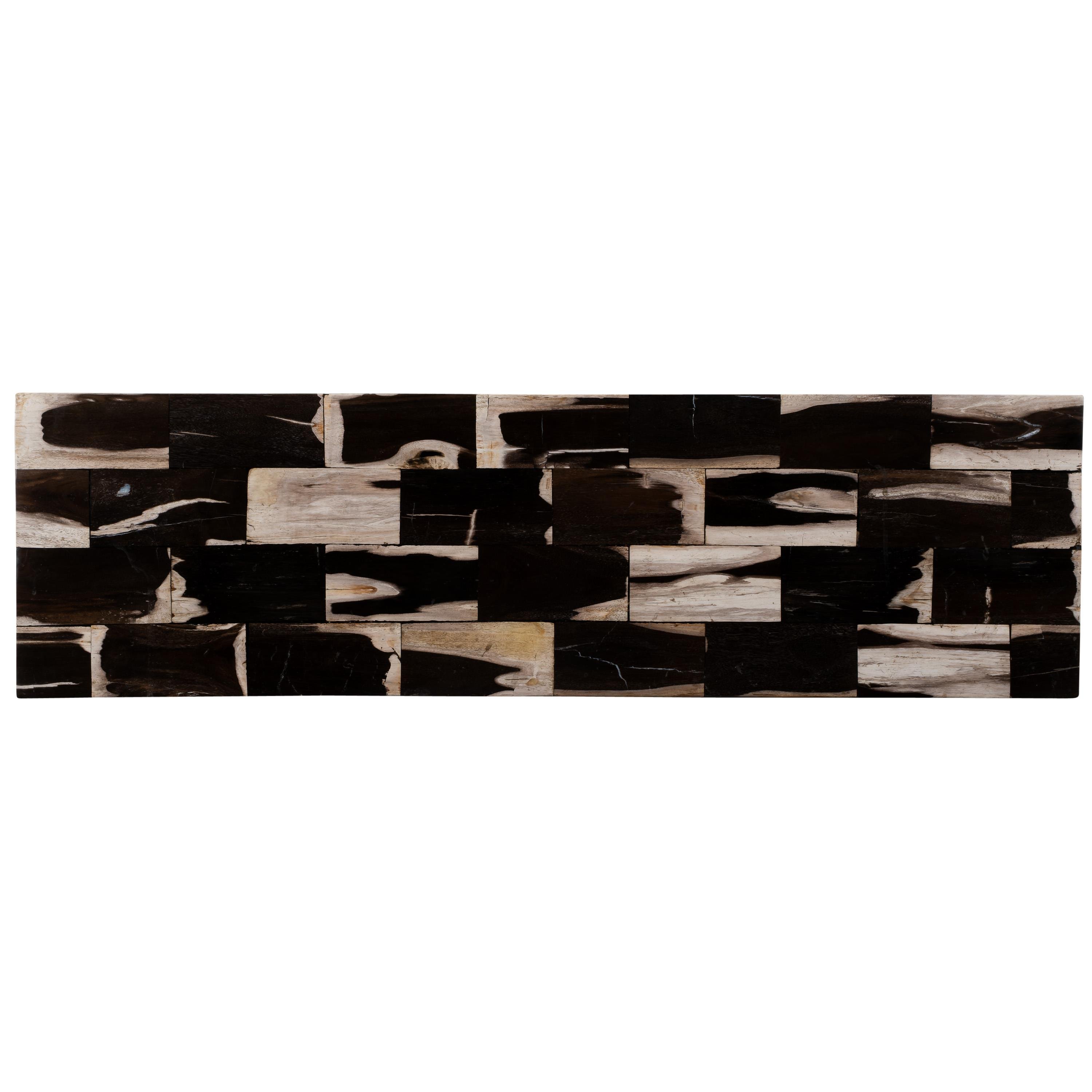 Konsol Fosil Ağaç -140 cm x 40 cm x 5 cm