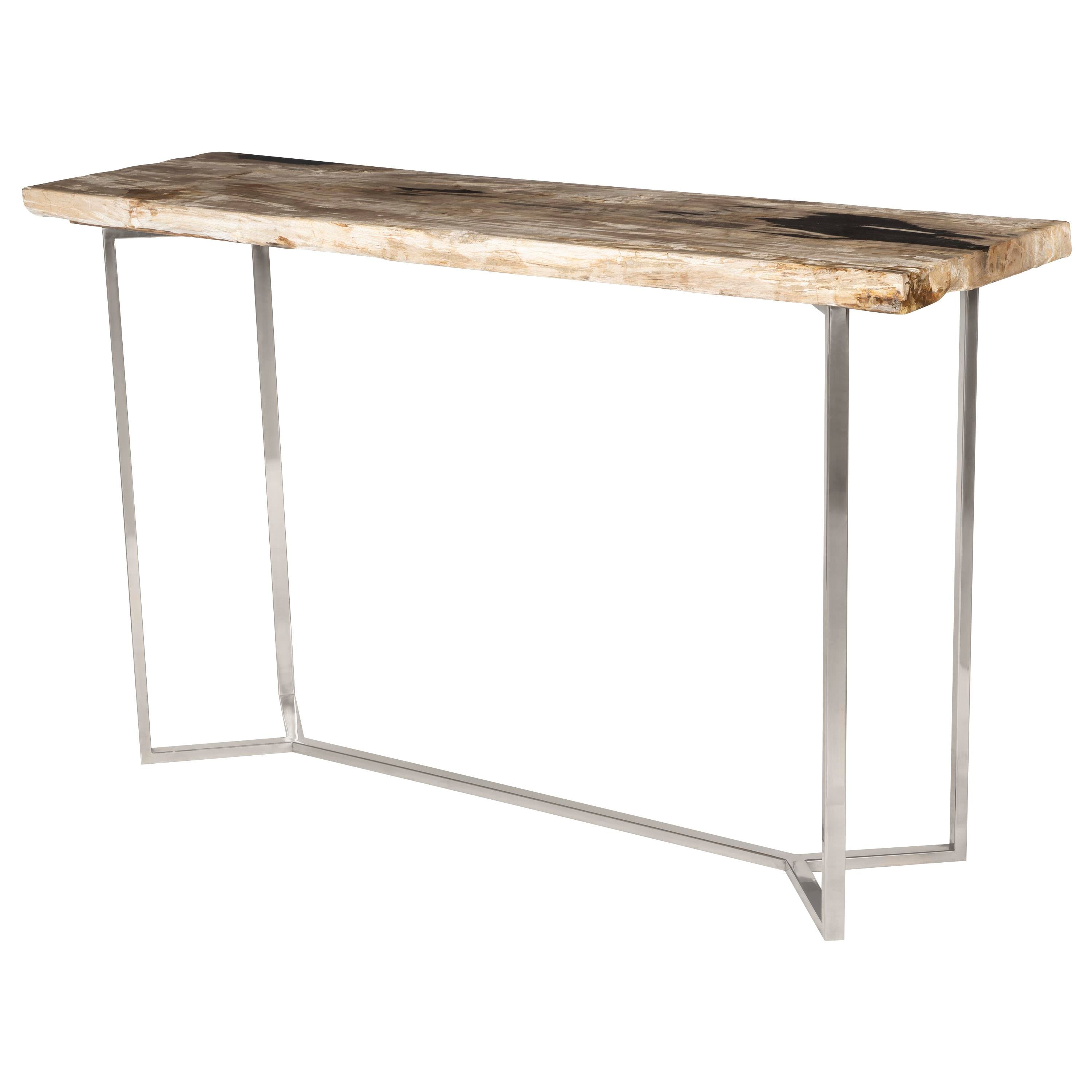 Konsol Fosil Ağaç  -160cm x 45cm x 5cm