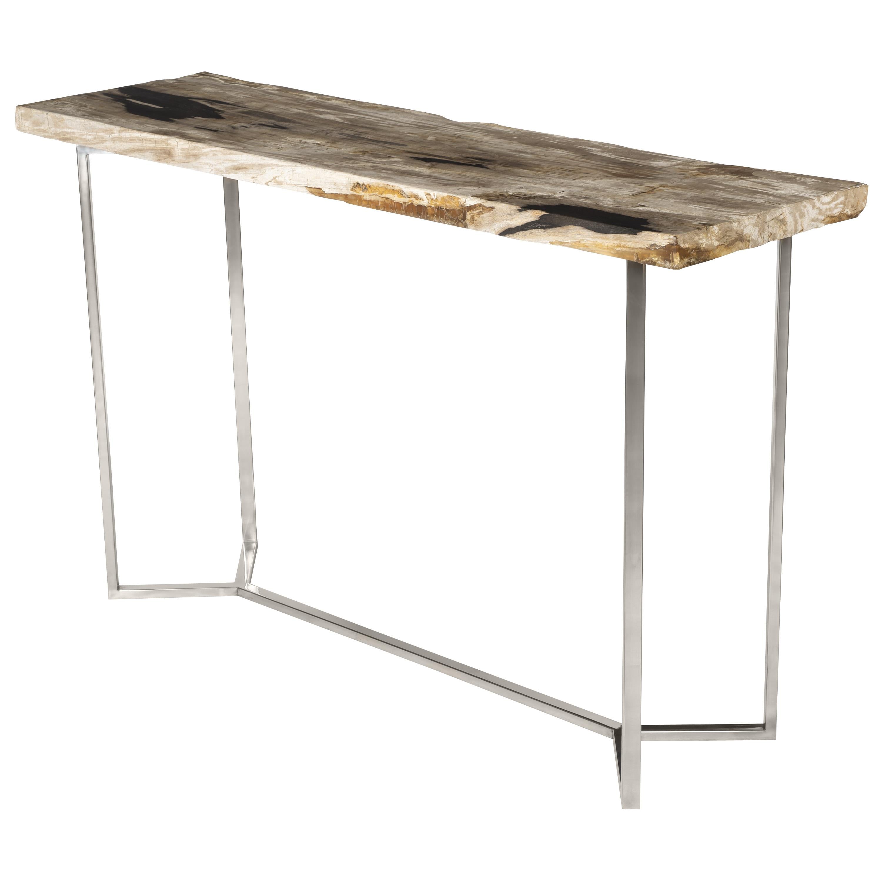 Konsol Fosil Ağaç  -160cm x 45cm x 5cm