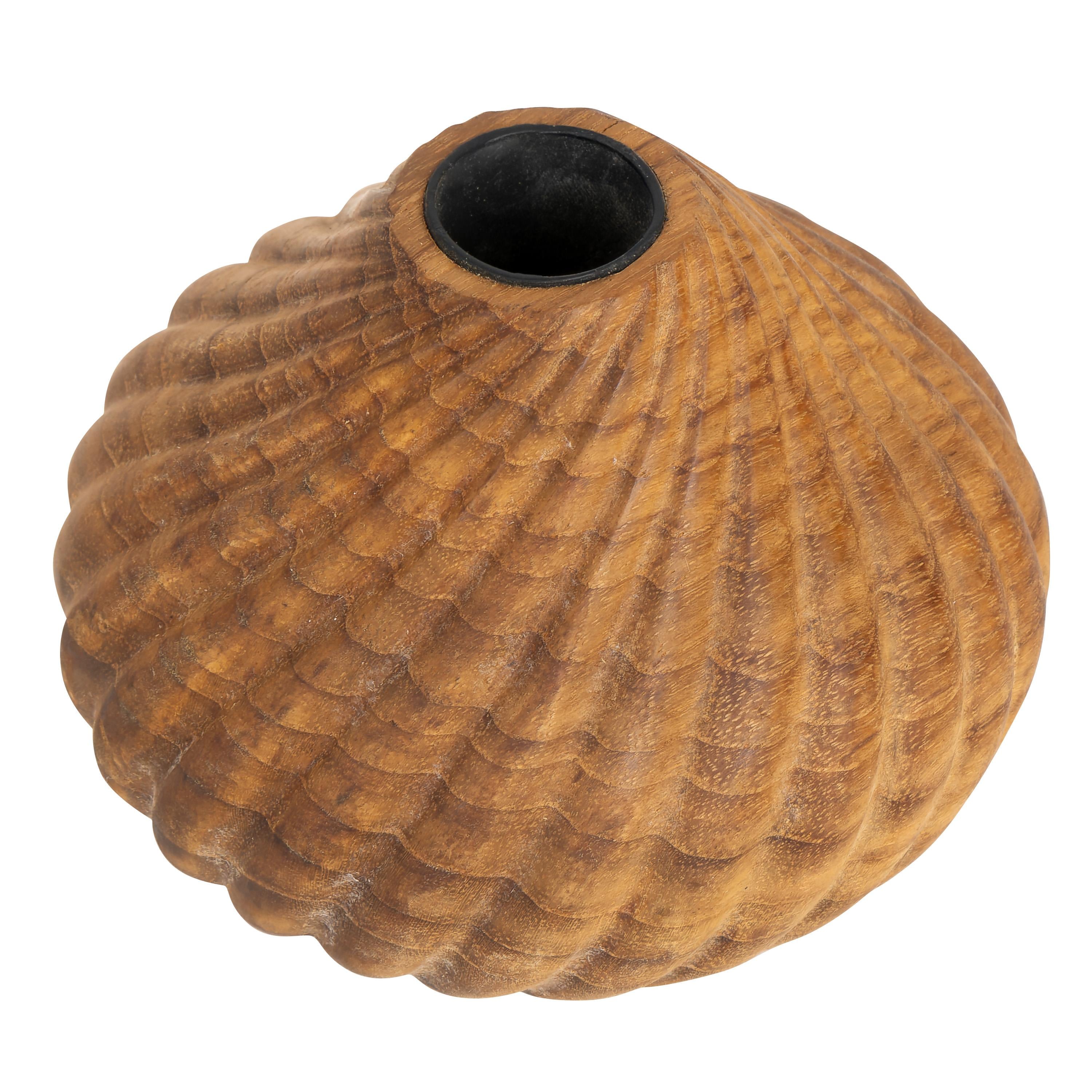 Mumluk Ahşap Oyma Teak 8 cm x 8 cm x 10 cm