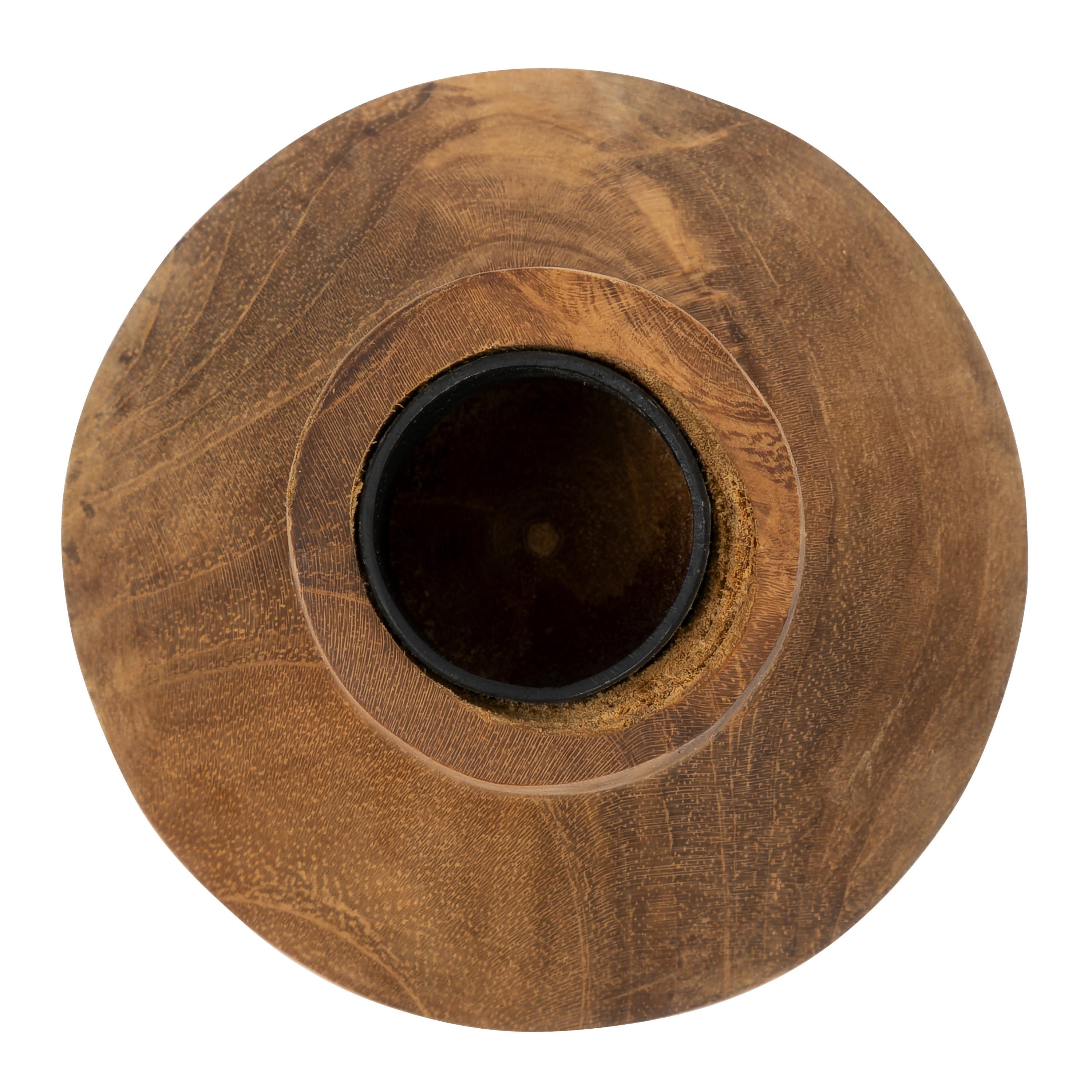 Mumluk  Teak Naturel  D.7 cm x H.9,5 cm