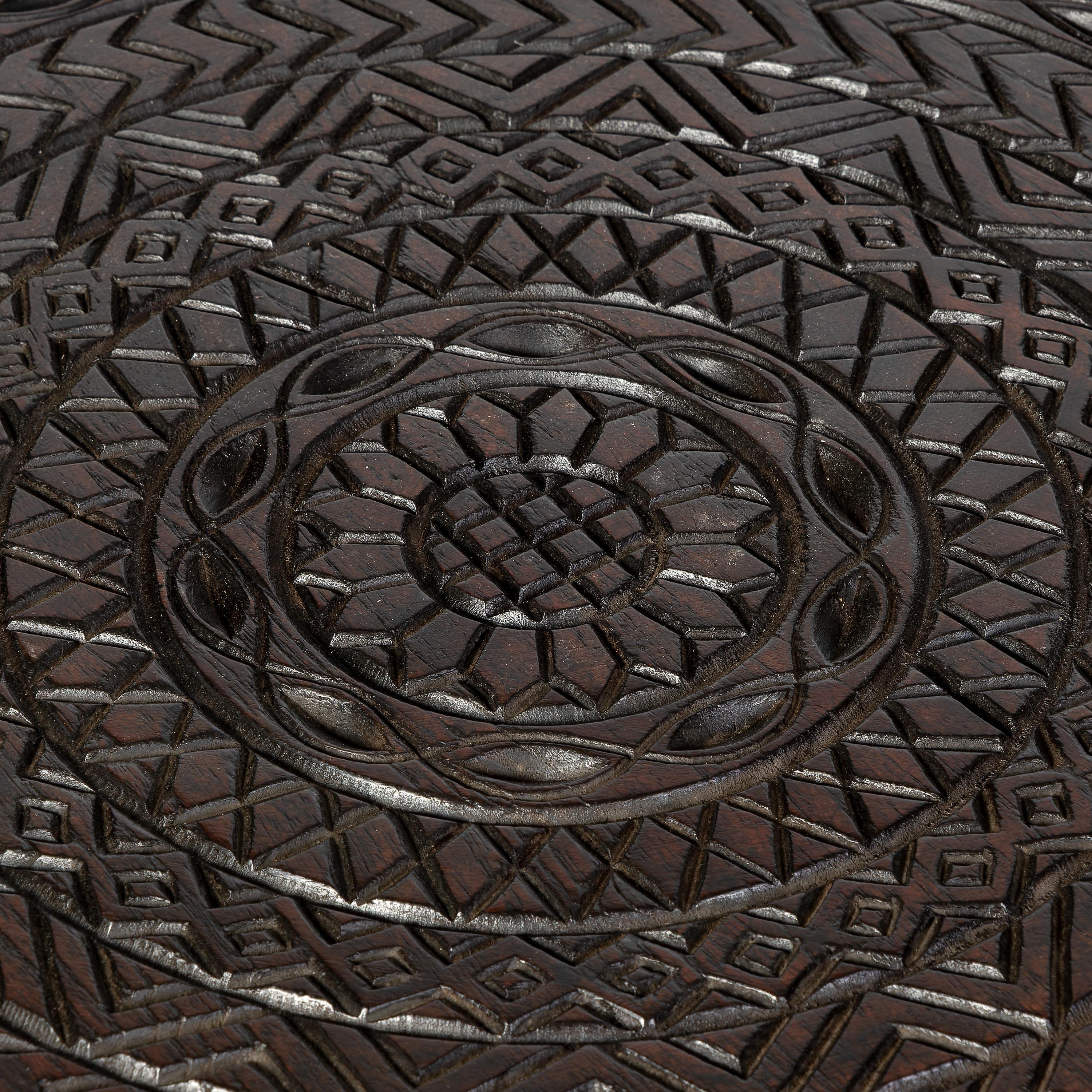 Orta Sehpa Ahşap Oymalı  90 cm x 60 cm x 43 cm