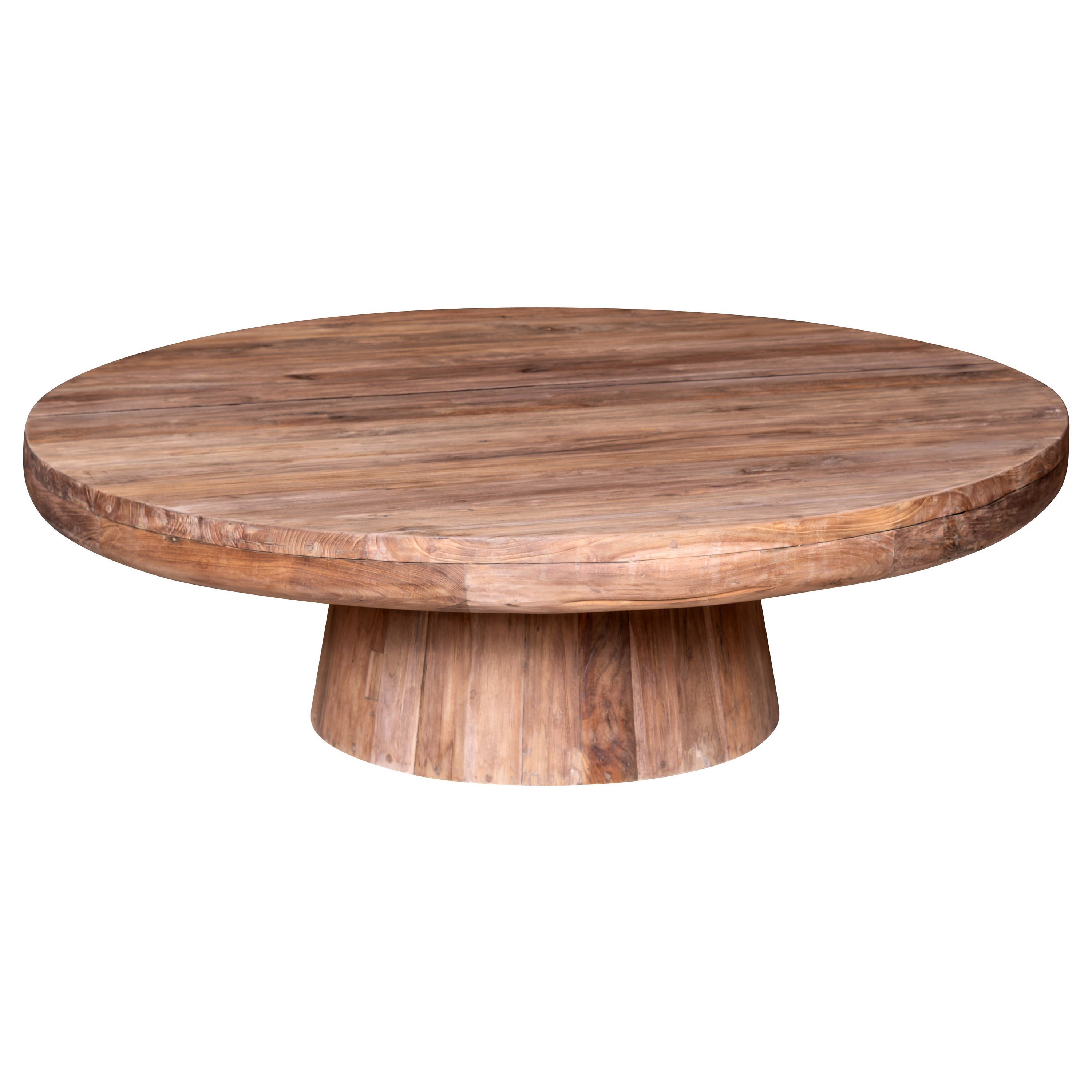 Orta Sehpa Yuvarlak Rustic Teak