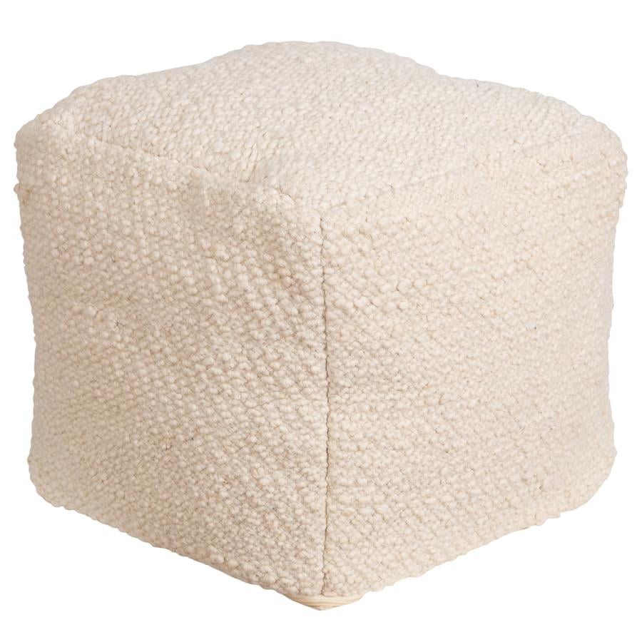 Puf Kılıfı Fildişi 40 cm x 40 cm