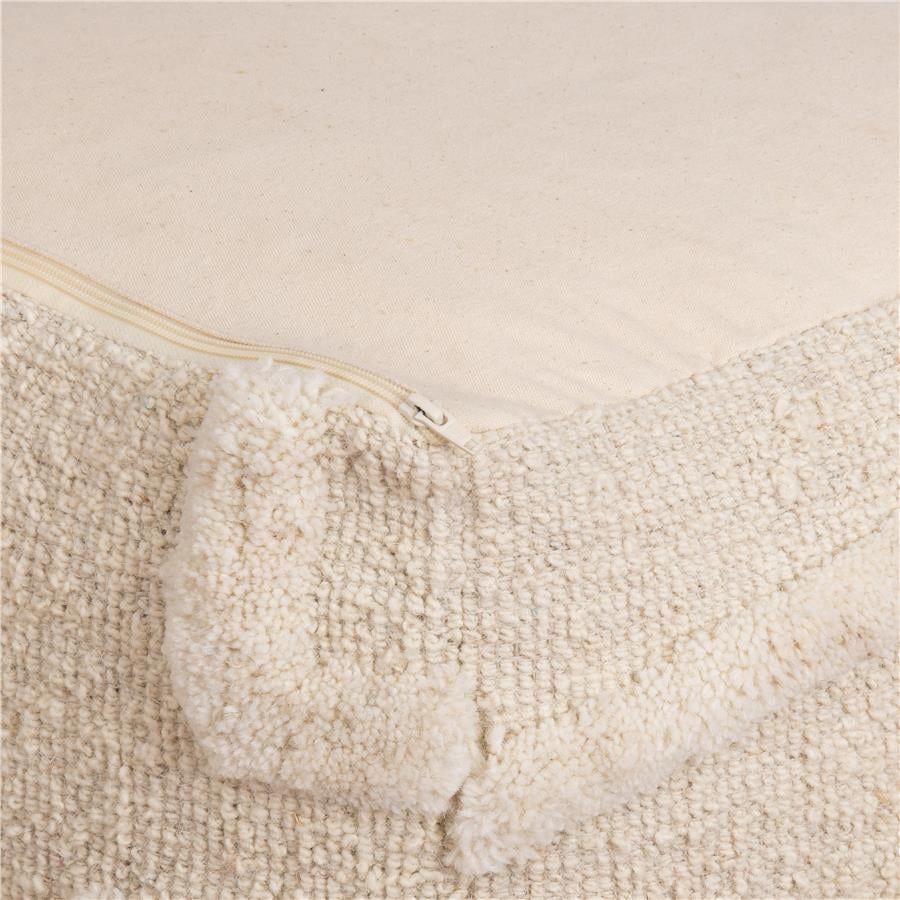 Puf Kılıfı Fildişi 40 cm x 40 cm