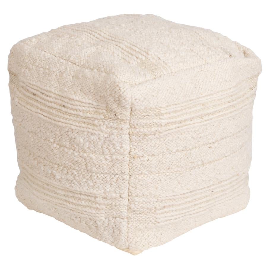 Puf Kılıfı Fildişi 40 cm x 40 cm