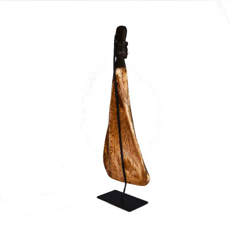 Standlı Tavuskuşu Motifli Obje 43 cm