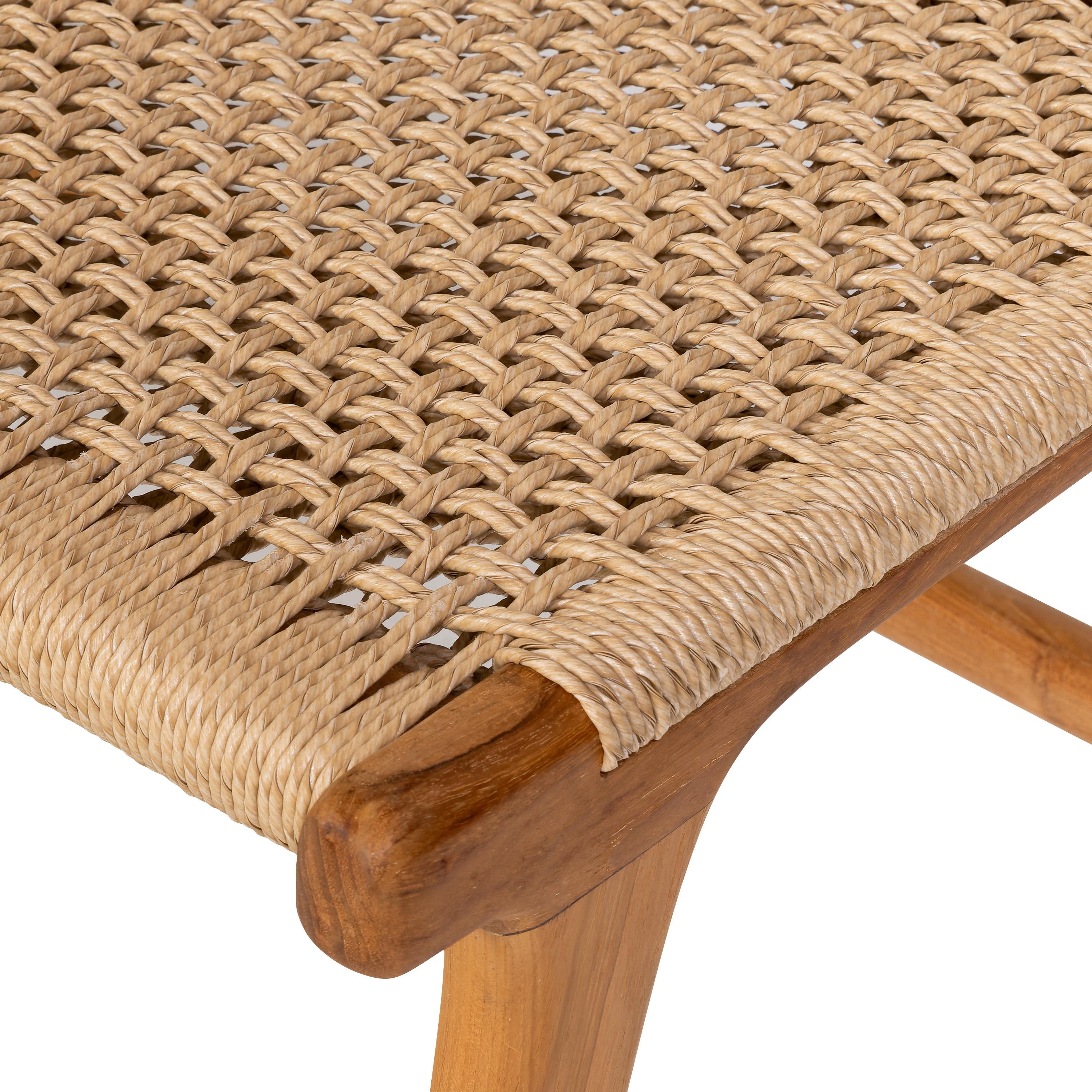 Teak Bench Natural