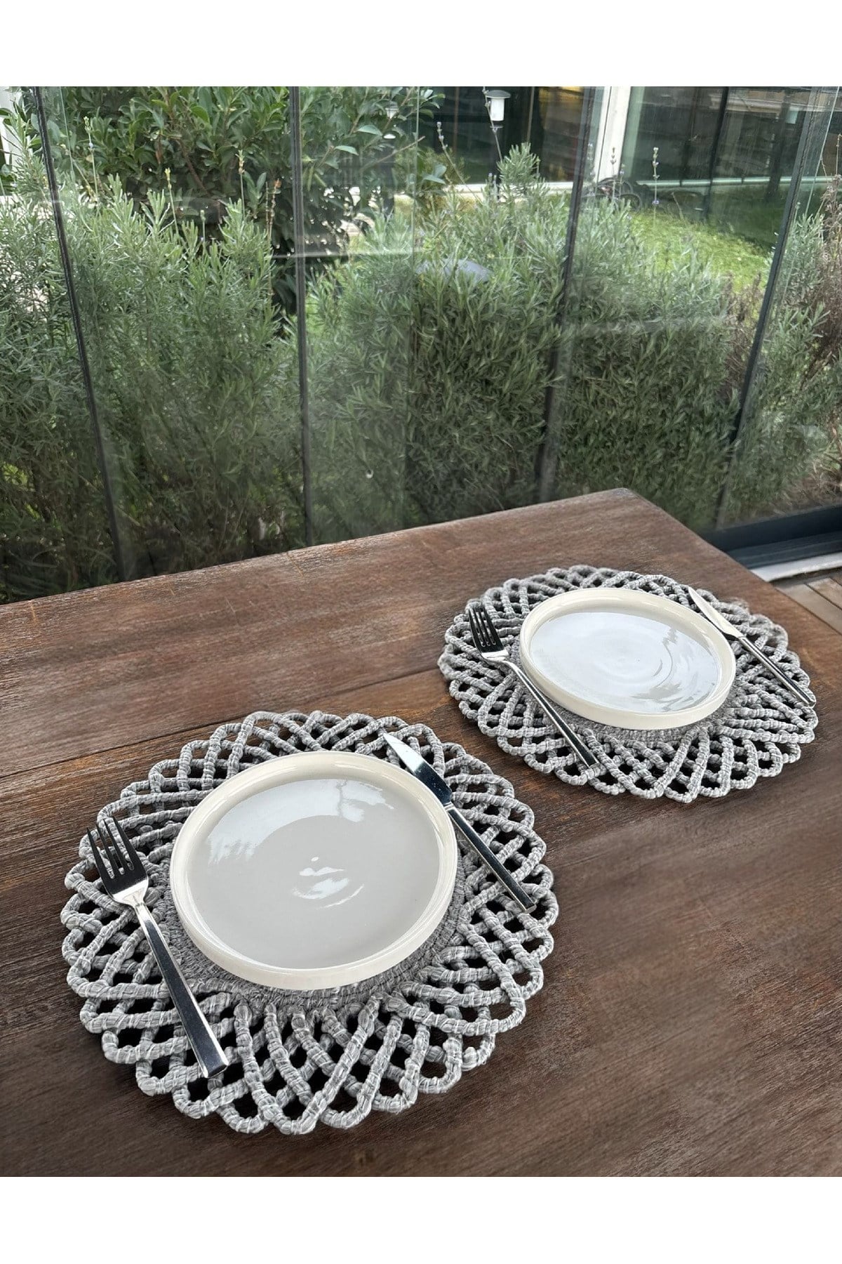 2'li Set Amerikan Servis-Leke Tutmaz 33 x 33 cm