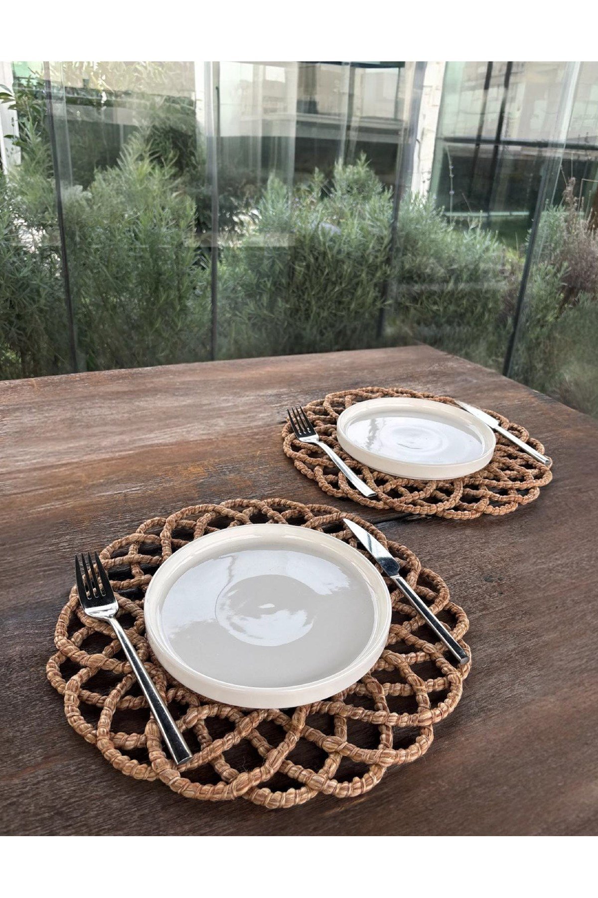 2'li Set Amerikan Servis-Leke Tutmaz 33 x 33 cm