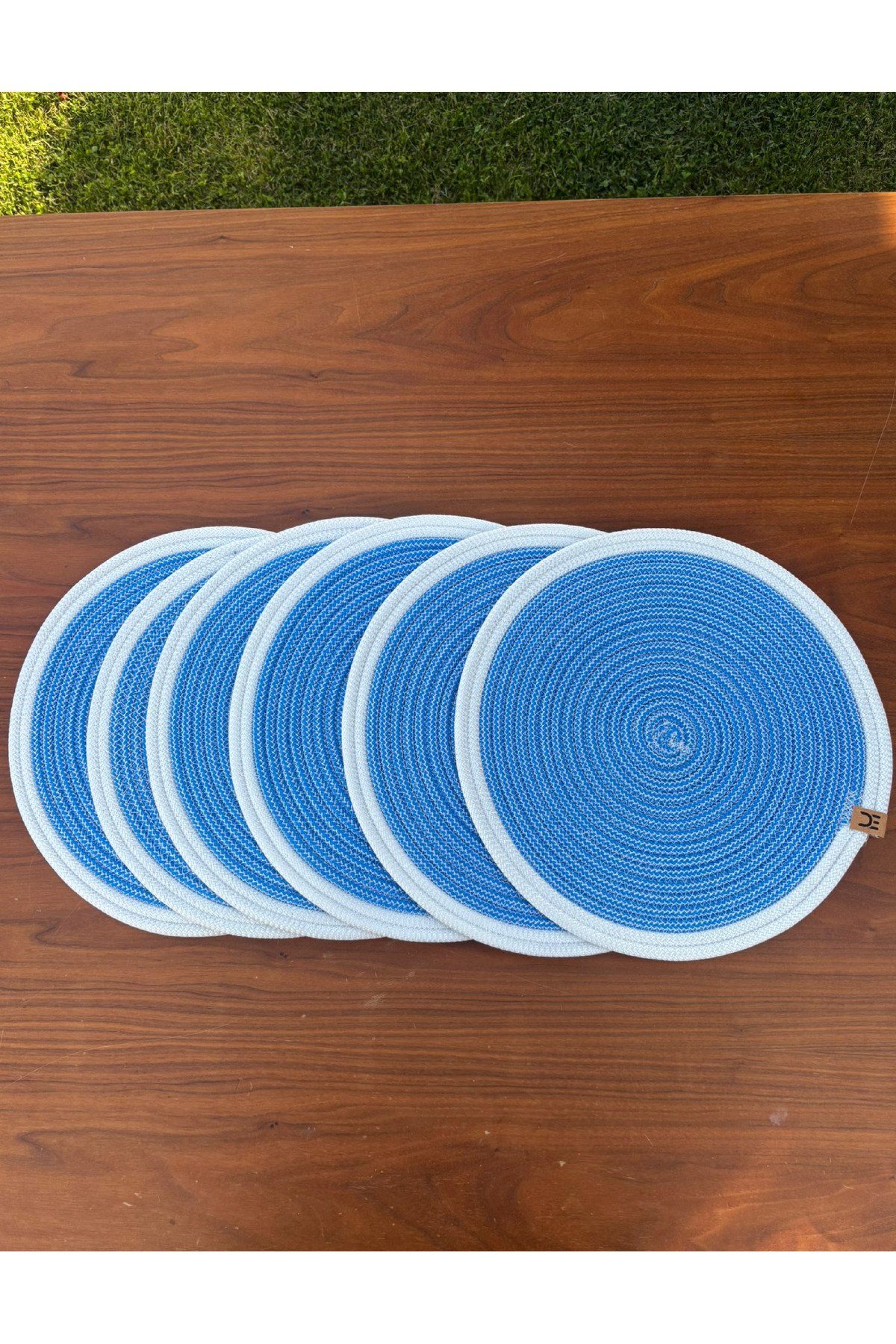 6'lı Yuvarlak Supla Takımı – Kolay Temizlenebilir, Modern Sofralar İçin