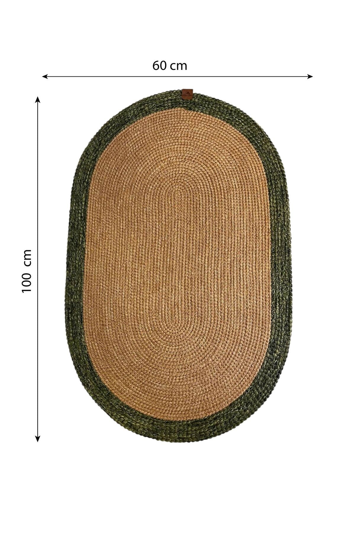 Banyo Paspası Örgü Dokulu Oval Model 60x100 cm – Leke Tutmaz ve Şık Tasarım
