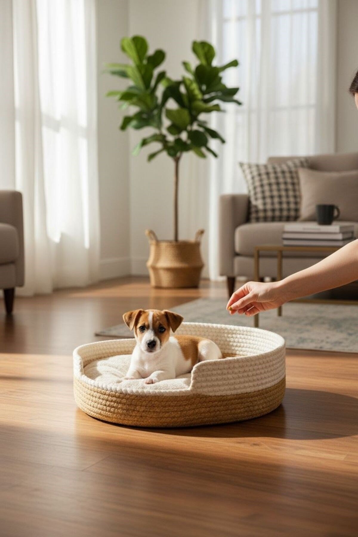 Evcil Hayvan - Pet Kedi Köpek Yatağı - Leke Tutmaz