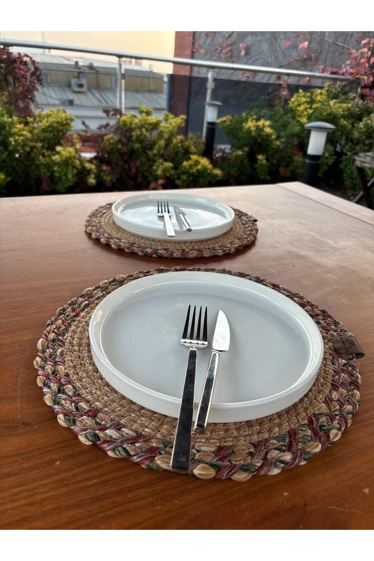 Supla Seti 2’li Natural Tarz – Yeşil/Kırmızı – 33 cm