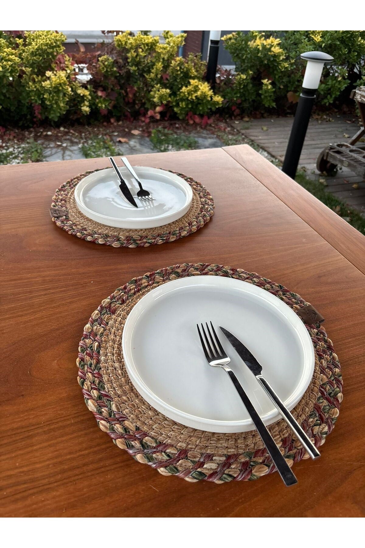 Supla Seti 2’li Natural Tarz – Yeşil/Kırmızı – 33 cm