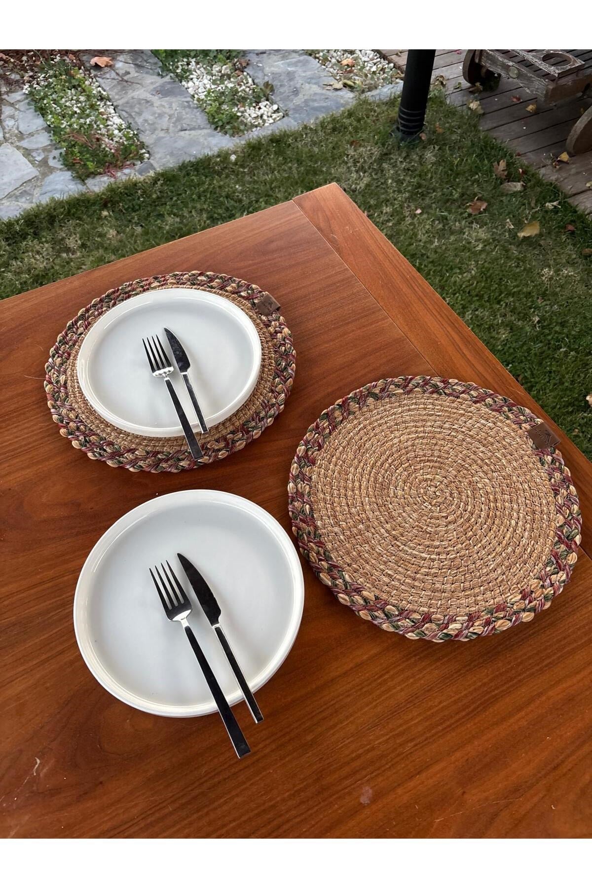 Supla Seti 2’li Natural Tarz – Yeşil/Kırmızı – 33 cm