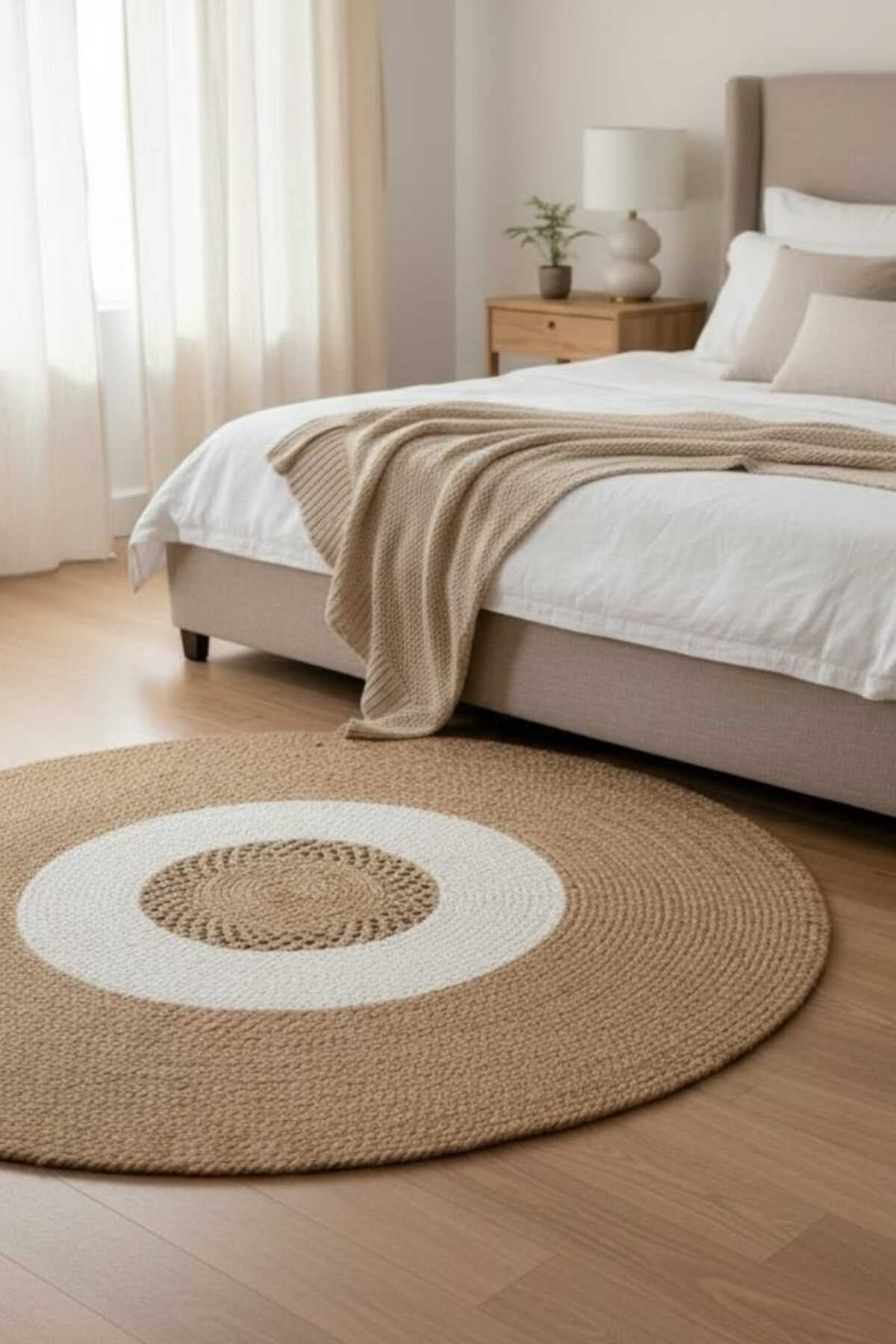 Yuvarlak Leke Tutmaz Kilim 100 Cm