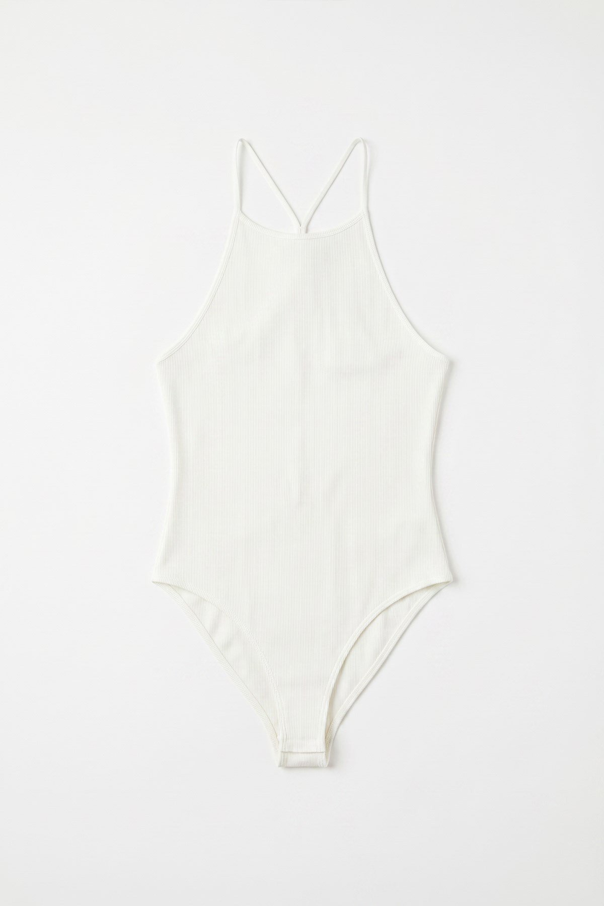 Nowle Askılı Kaşkorse Body Ekru