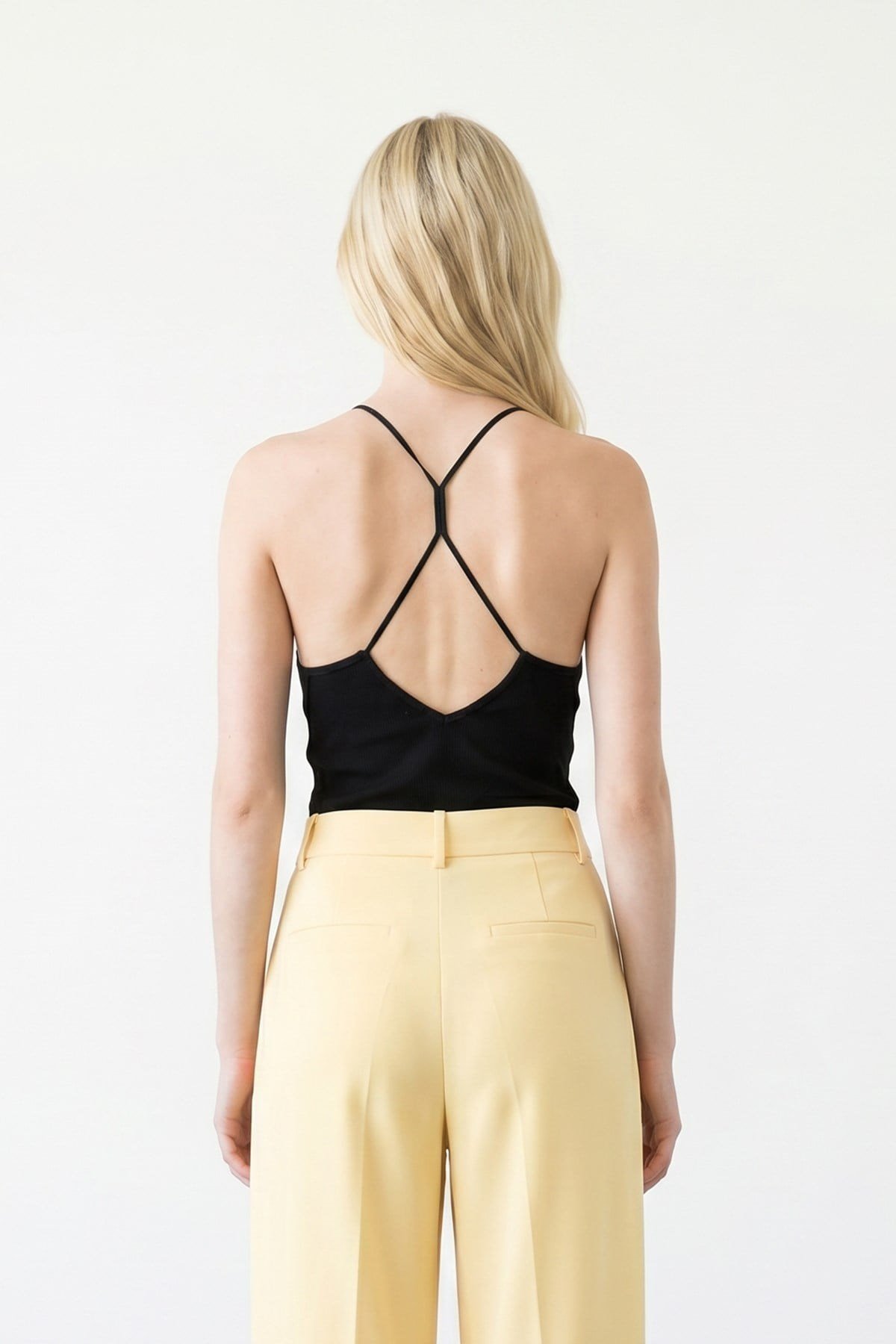 Nowle Askılı Kaşkorse Body Siyah