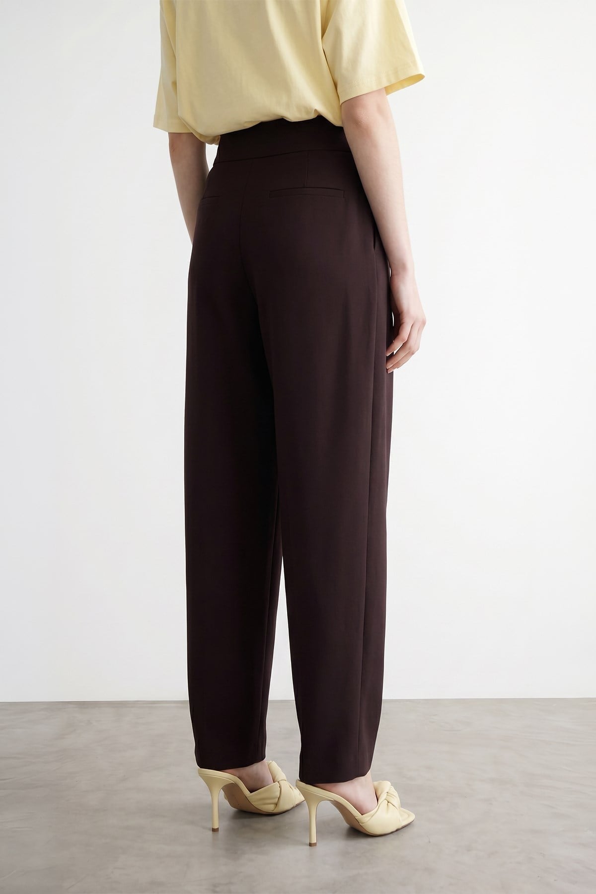 Sendya  Ballon Fit Pantolon  Kahve