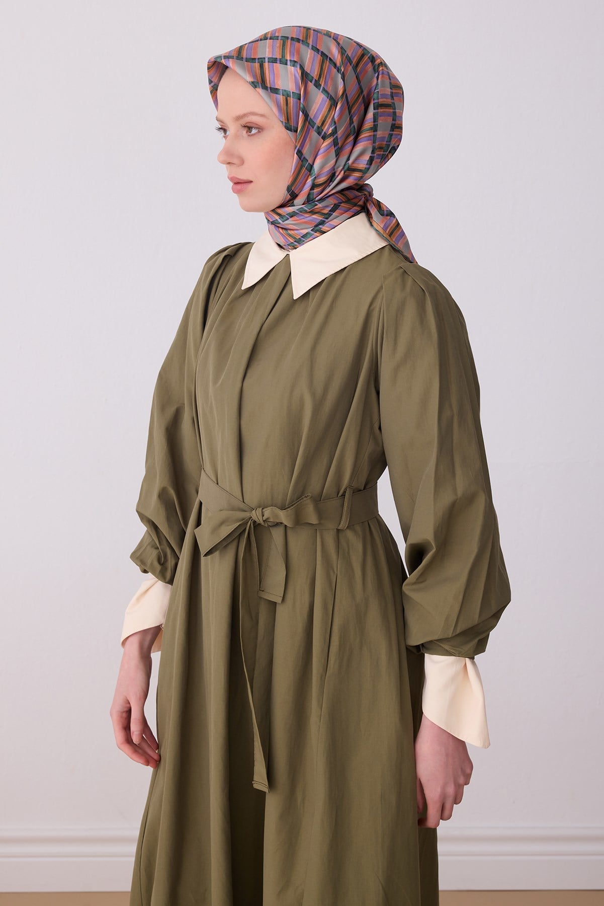 Belli 2026 Yaz Sezonu Twill İpek Eşarp 4302DTM 82